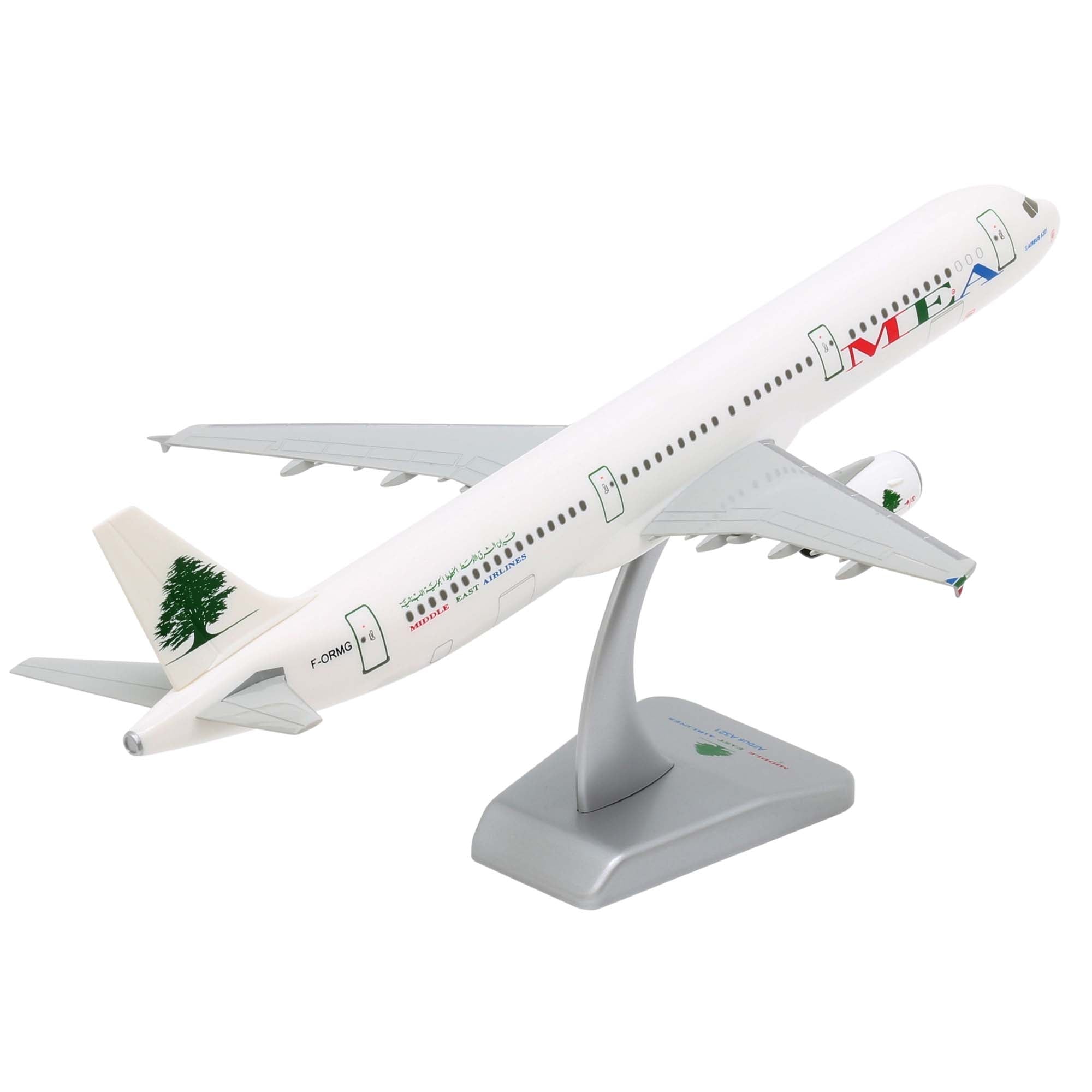 A321-100 MEA aircraft model - 1/200th plastic