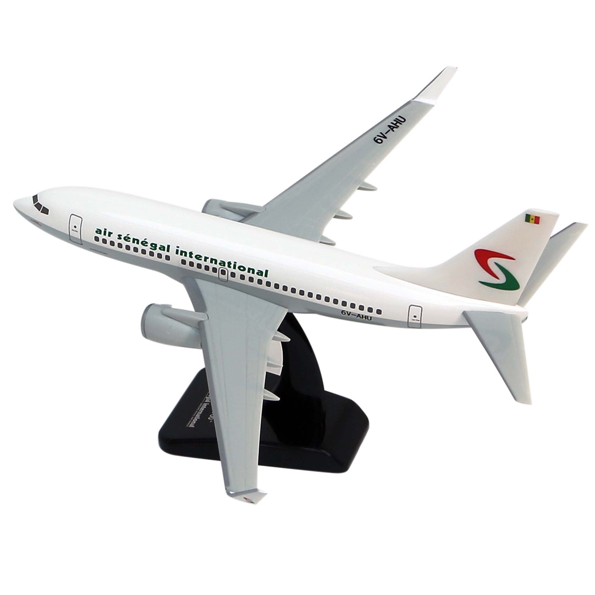 Air Senegal B737-700 aircraft model - 1/200th scale plastic