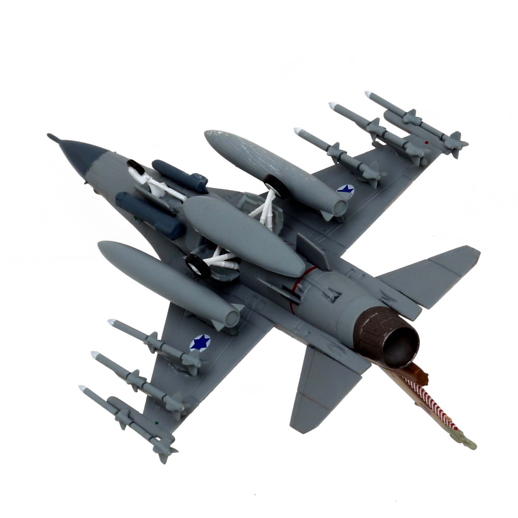 Israeli Air Force F-16D aircraft model - 101 Squadron - metal 1/200