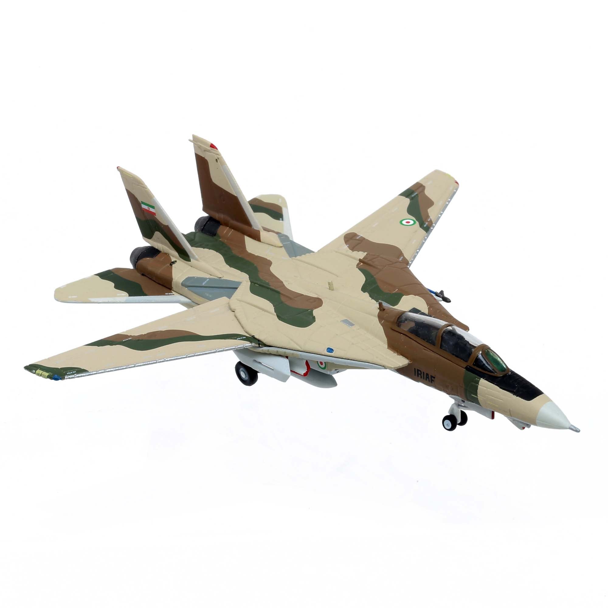 F-14A US Navy Naval Fighter Weapon School aircraft model - NAS Miramar CA - TOPGUN IRANIAN IRIAF Scheme - metal 1/200th