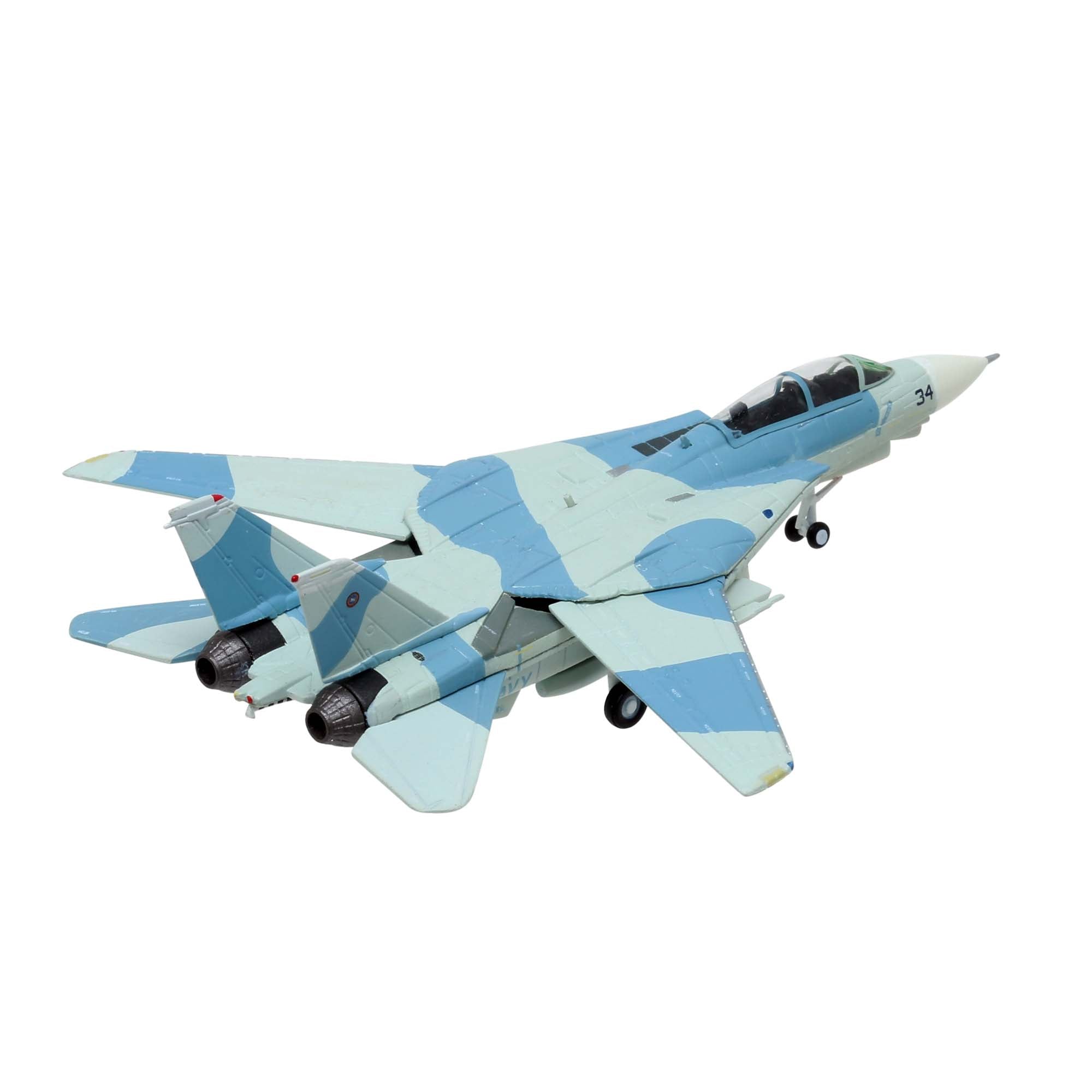 F-14A US Navy Naval Fighter Weapon School aircraft model - NAS Miramar CA - TOPGUN IRANIAN IRIAF Scheme - metal 1/200th