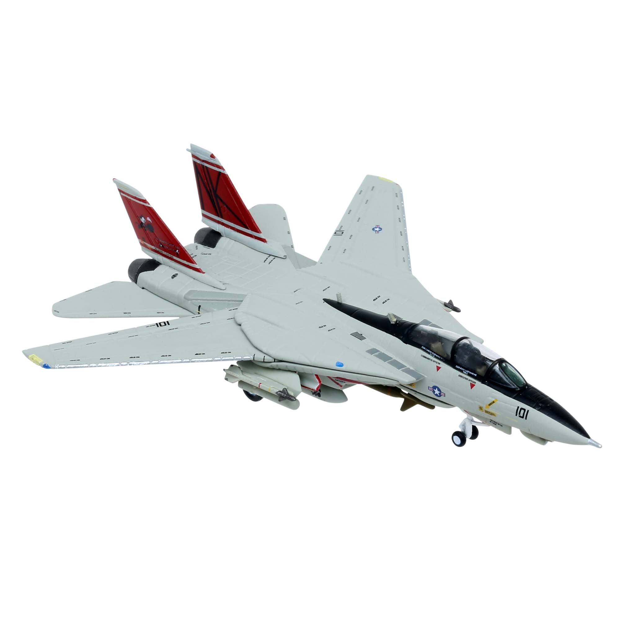 Aircraft model F-14D US Navy VF-31 Tomcatters - CVW-14 CVN-74 - USS John C. Stennis - metal 1/200th
