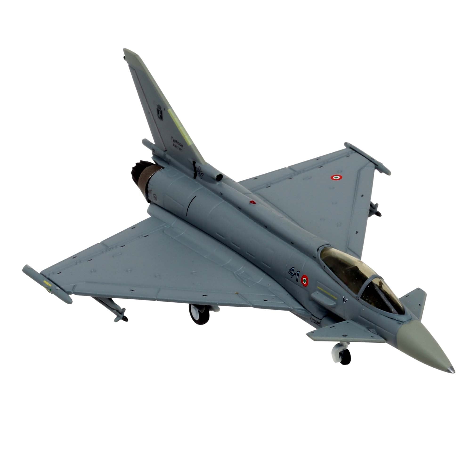 Eurofighter Typhoon F2 aircraft model - 9° Gruppo ADX - metal 1/200