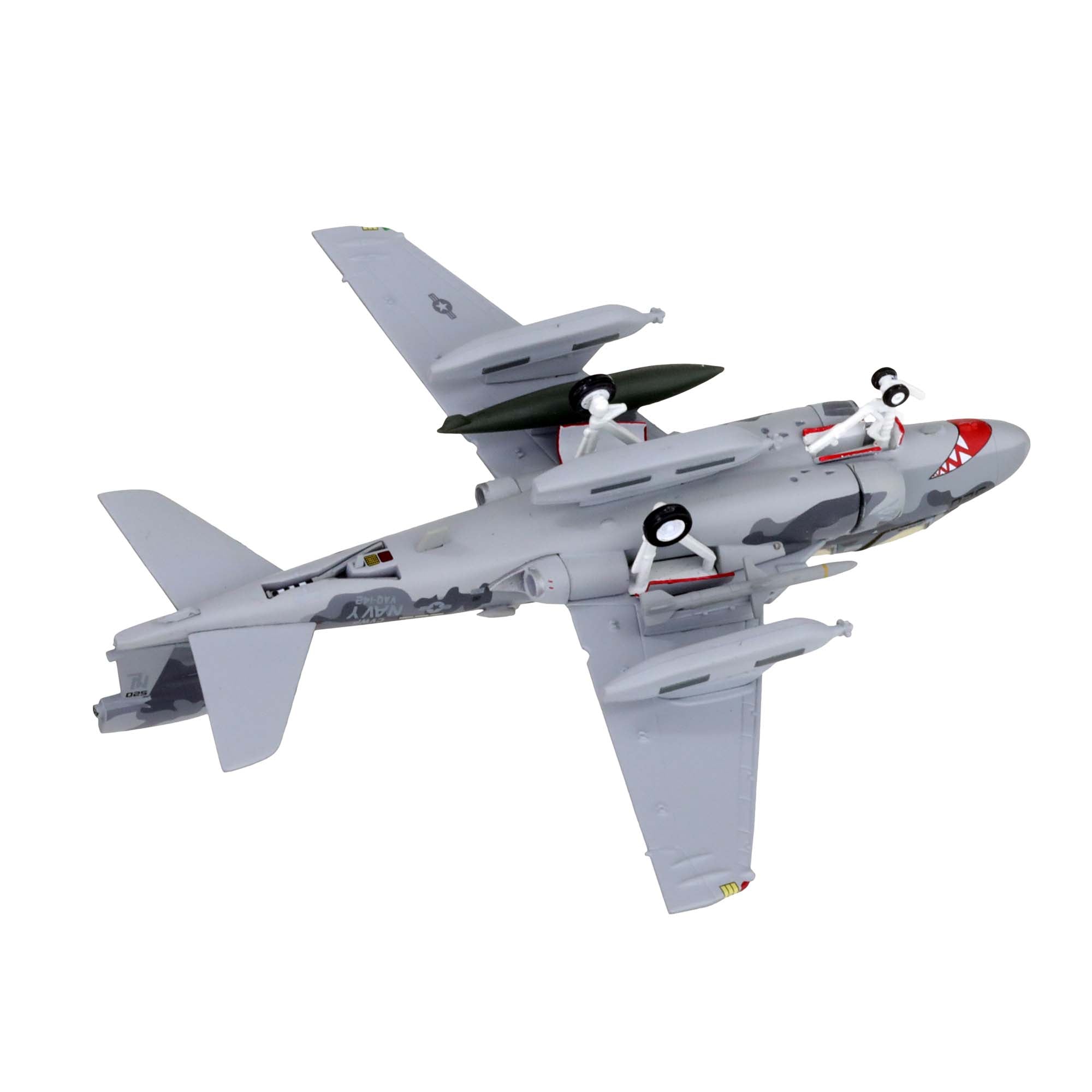 EA-6B US Navy VAQ-142 The Gray Wolves aircraft model - metal 1/200