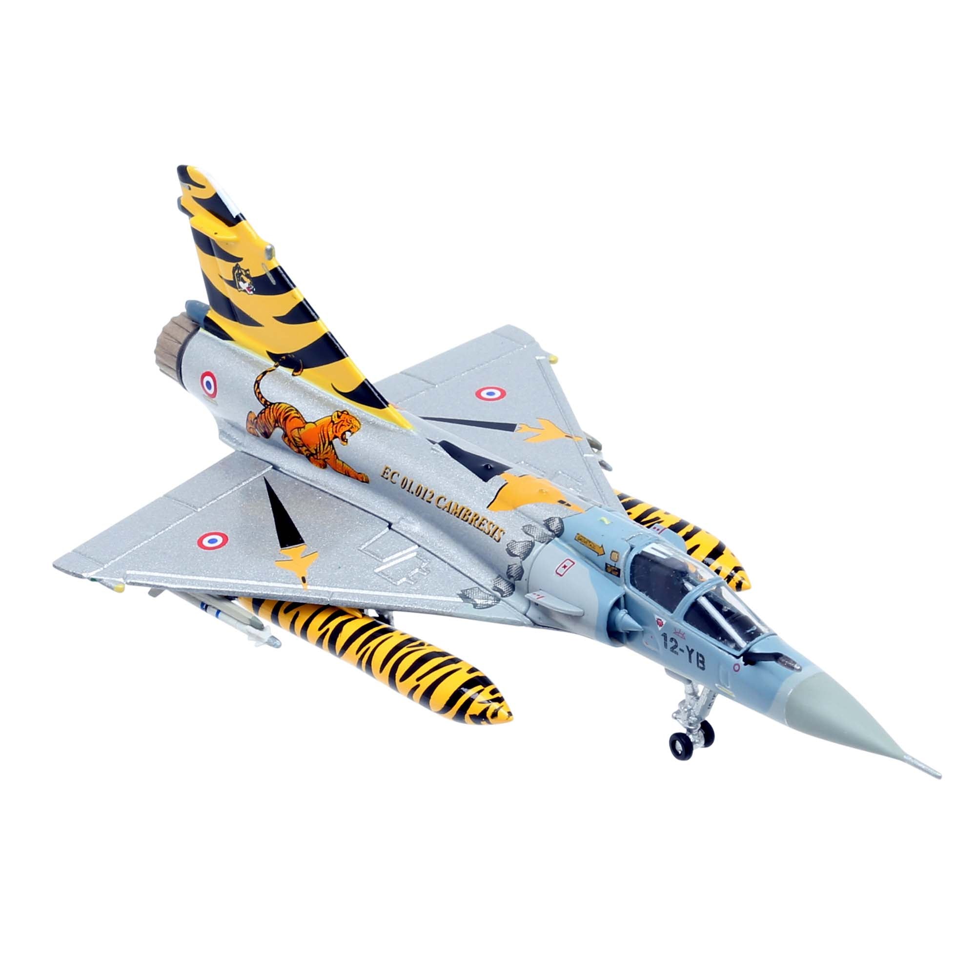 Mirage 2000C Tigermeet 2007 aircraft model - 1/200th scale metal