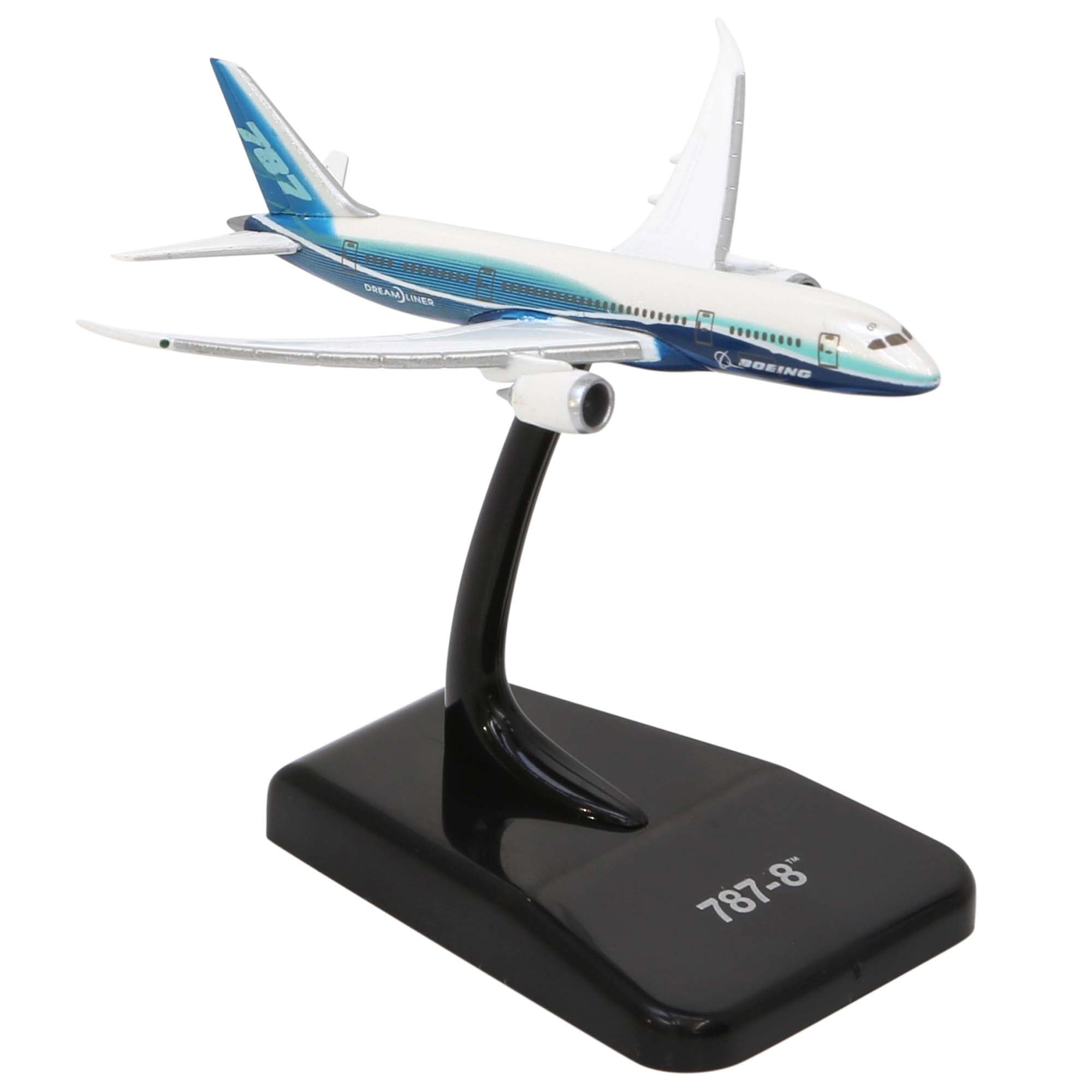 Boeing Inflight B787-8 model airplane with base - without landing gear - metal 1/1000