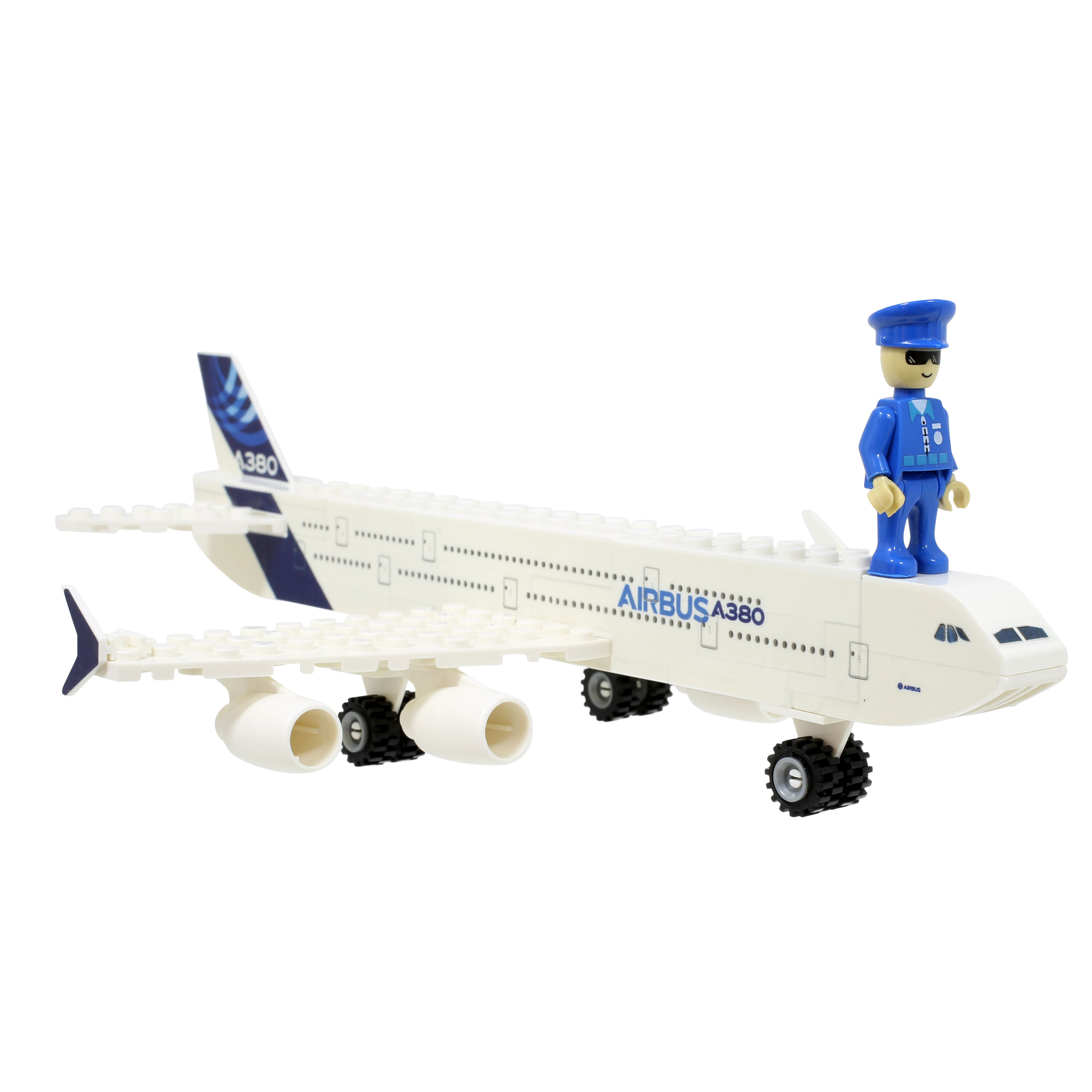 Avion à construire Airbus A380 « house colors »
