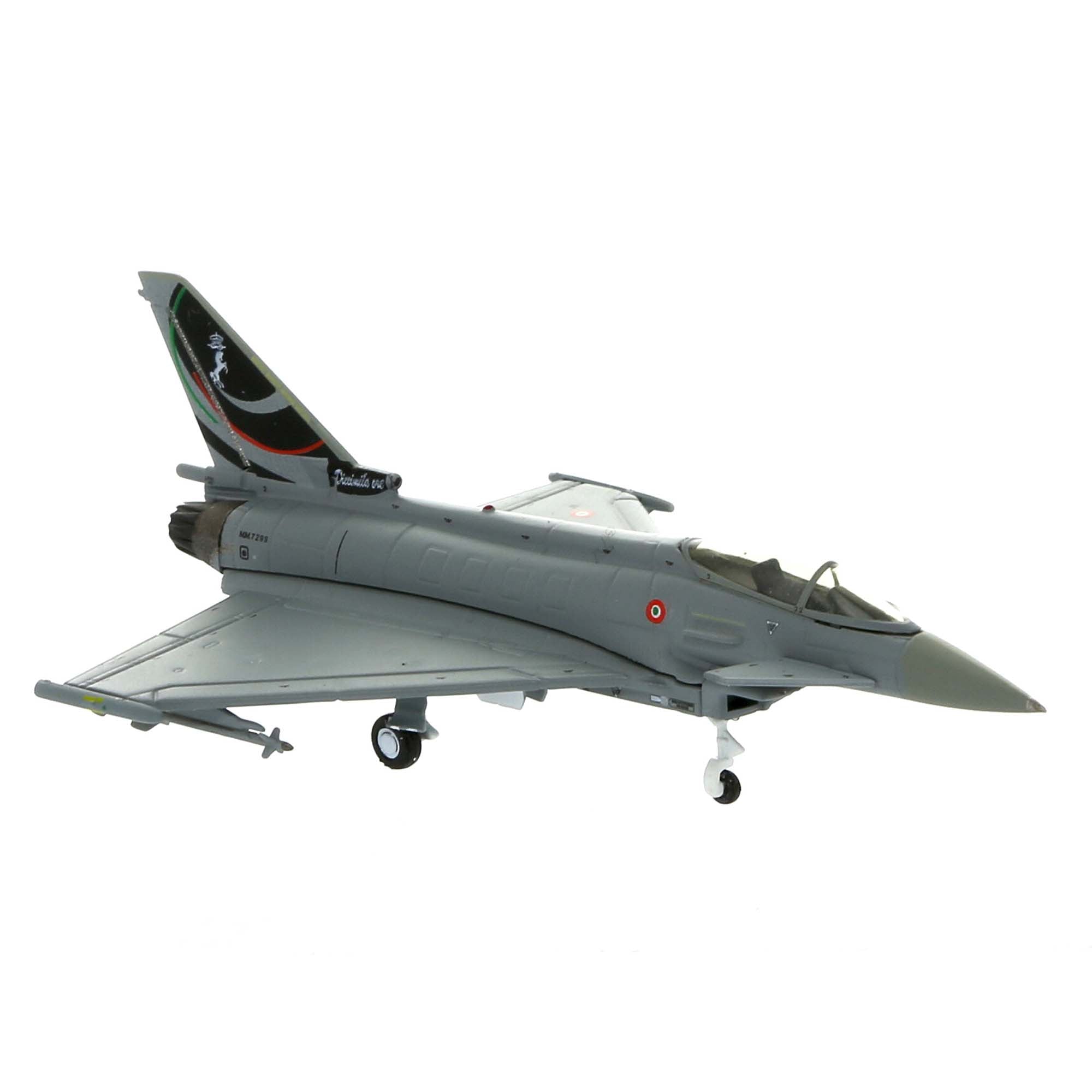 Eurofighter Italian Air Force aircraft model - metal 1/200