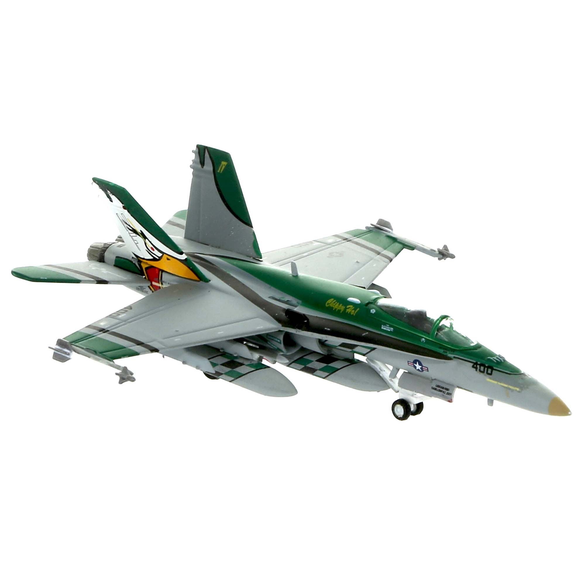 F/A-18C US Navy VFA-195 Dambusters aircraft model - metal 1/200