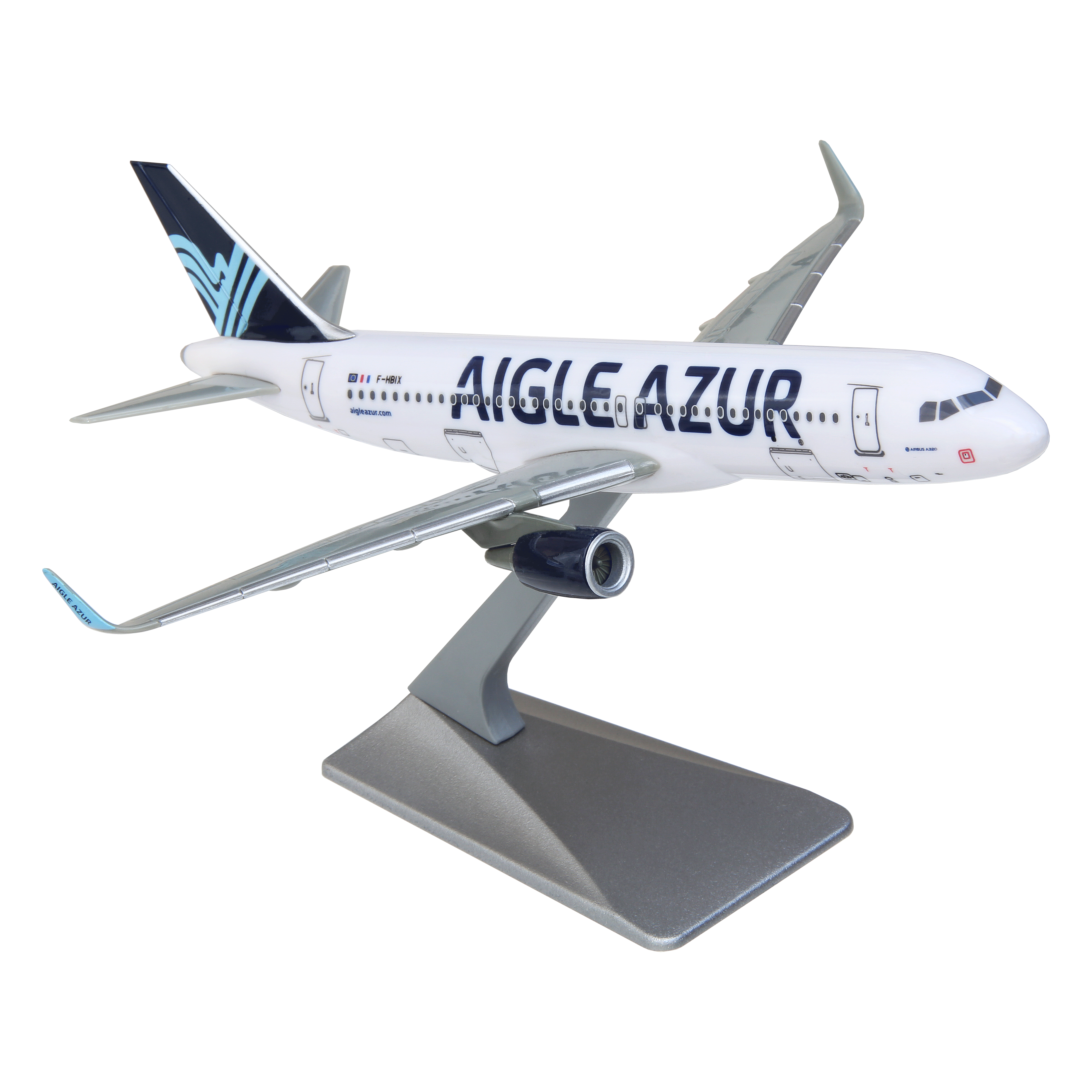 Maquette avion A320 Aigle Azur F-HBIX - plastique 1/200e