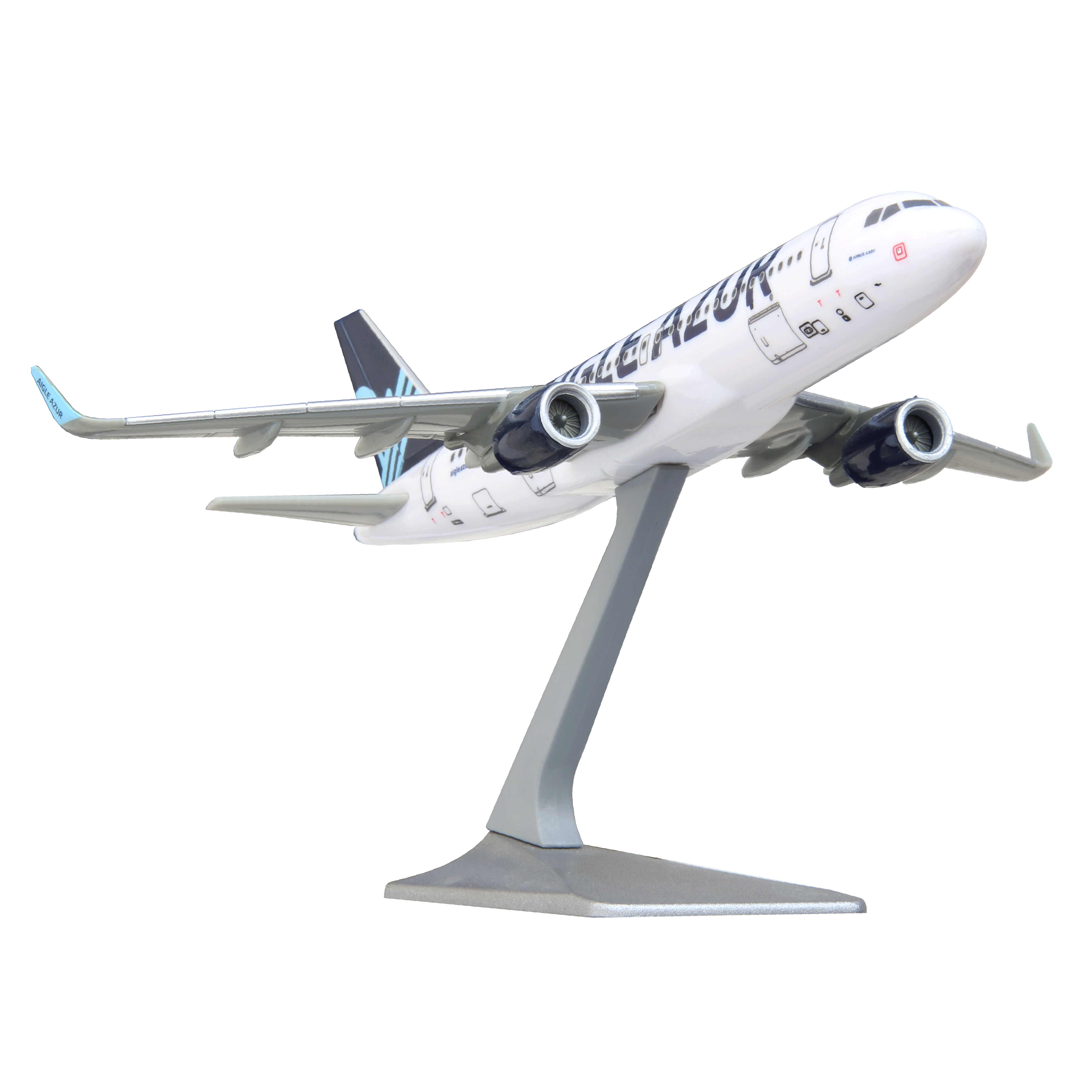 Maquette avion A320 Aigle Azur F-HBIX - plastique 1/200e