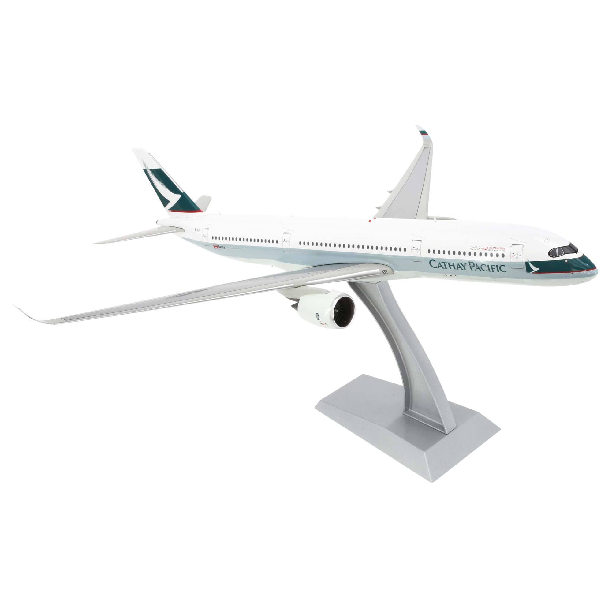 A350-900 Cathay Pacific Airways B-LRA Flap Up aircraft model - metal 1/200th