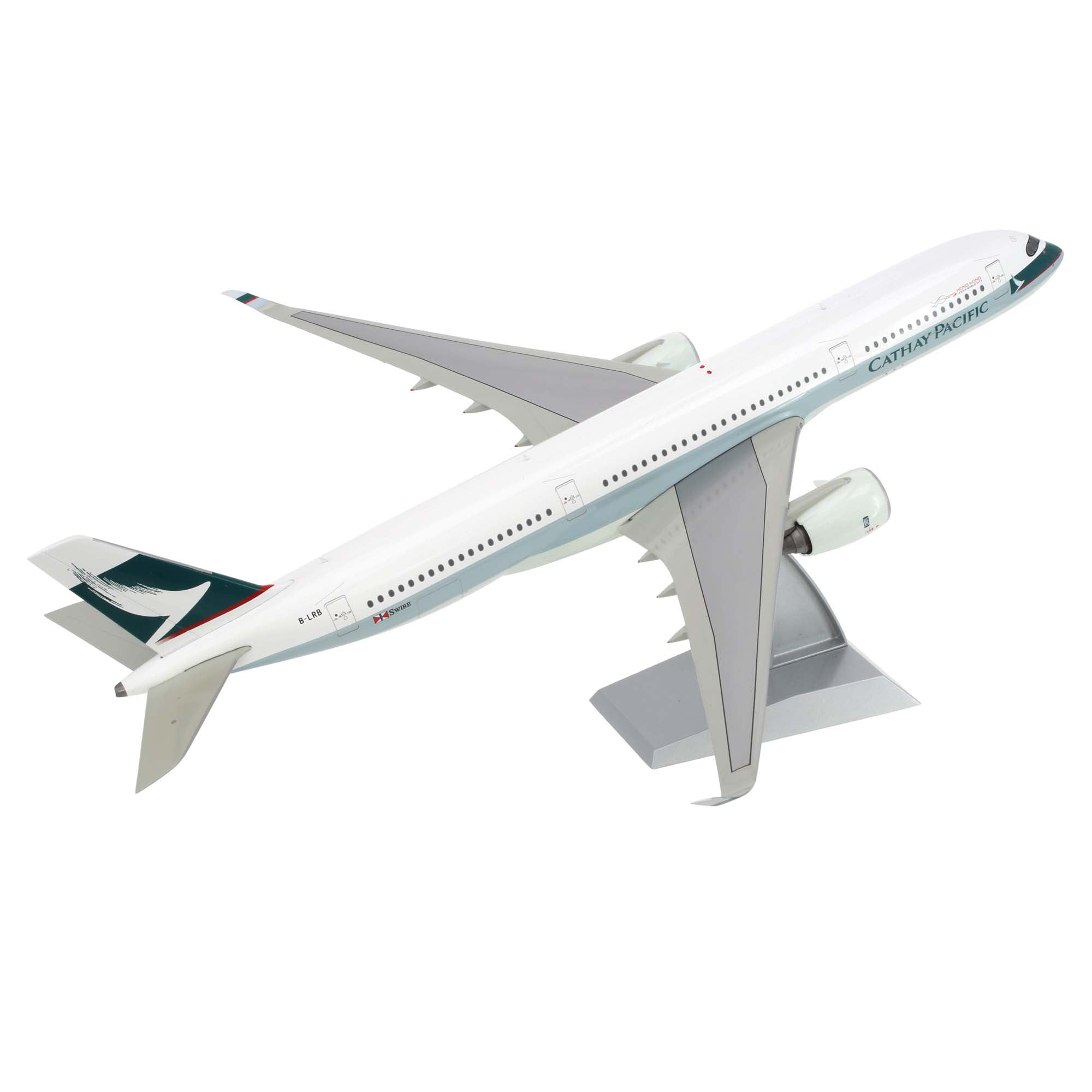 A350 Cathay Pacific Airways B-LRB Flap Up aircraft model - metal 1/200th