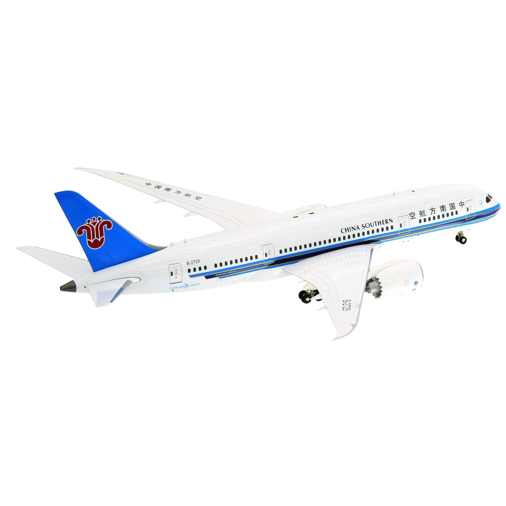 B787-8 Dreamliner China Southern Airlines B-2725 aircraft model - metal 1/200