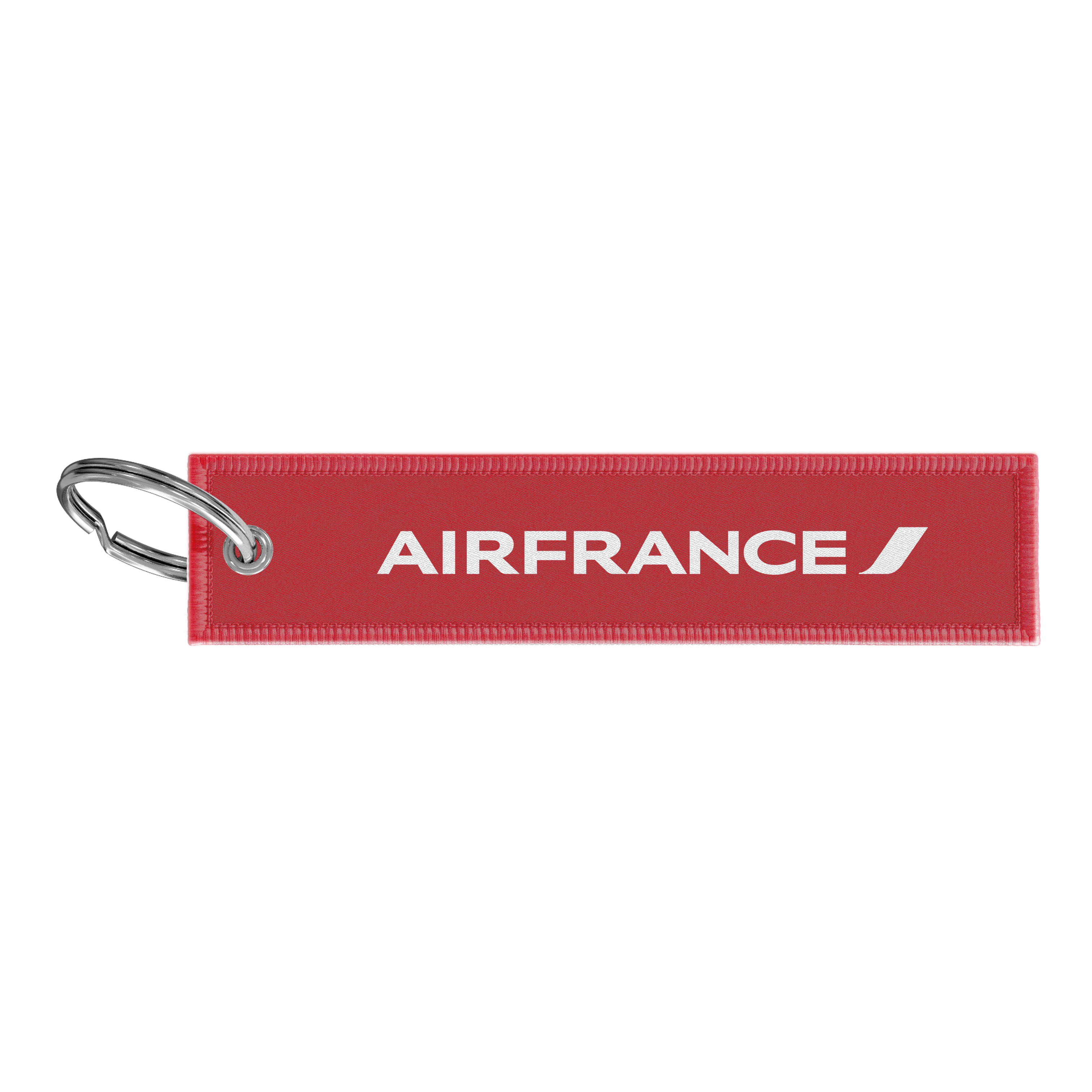 Porte-clés flamme - Air France - Remove before flight - rouge
