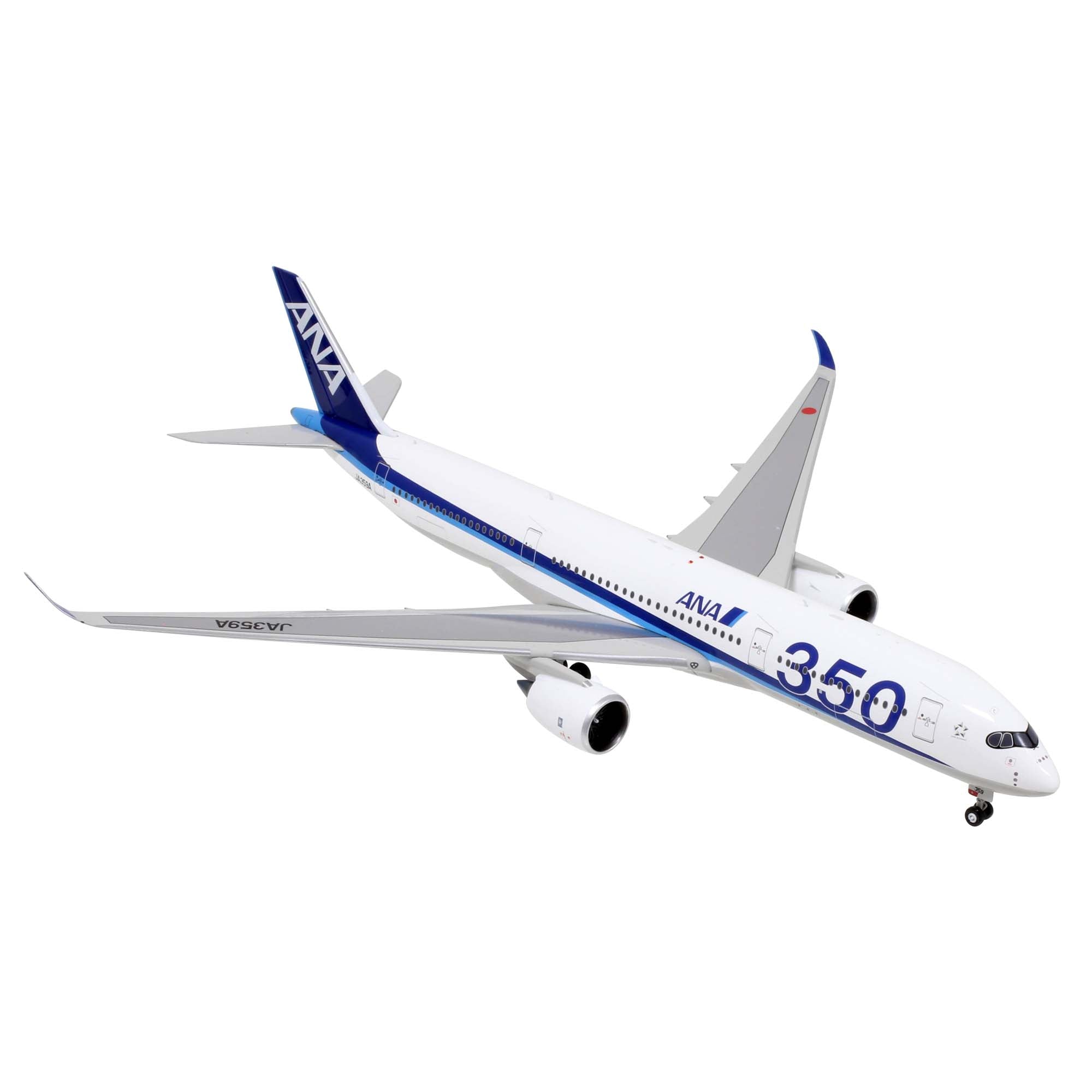 A350-900 ANA JA359A flaps up aircraft model - metal 1/200