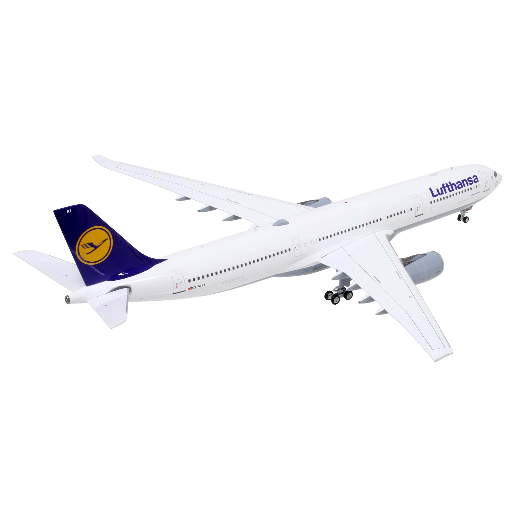 A330-300 Lufthansa D-AIKI Football Nose - metal 1/200 model airplane