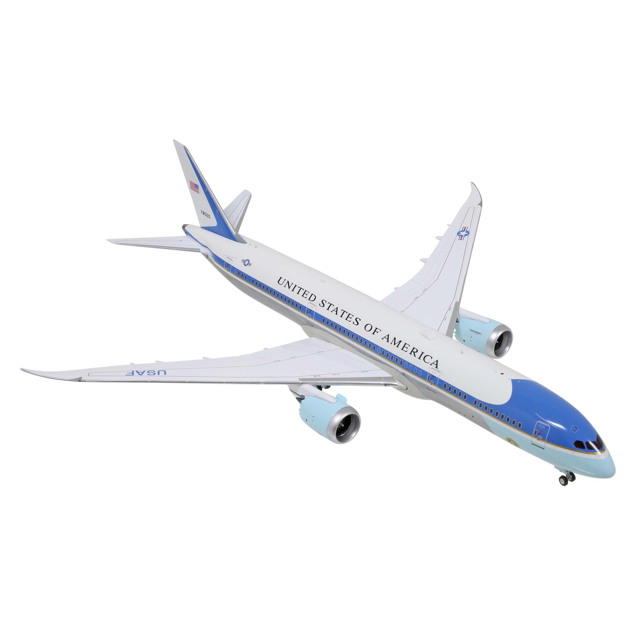 USAF Boeing 787-9 Air Force One 78000 aircraft model - metal 1/200