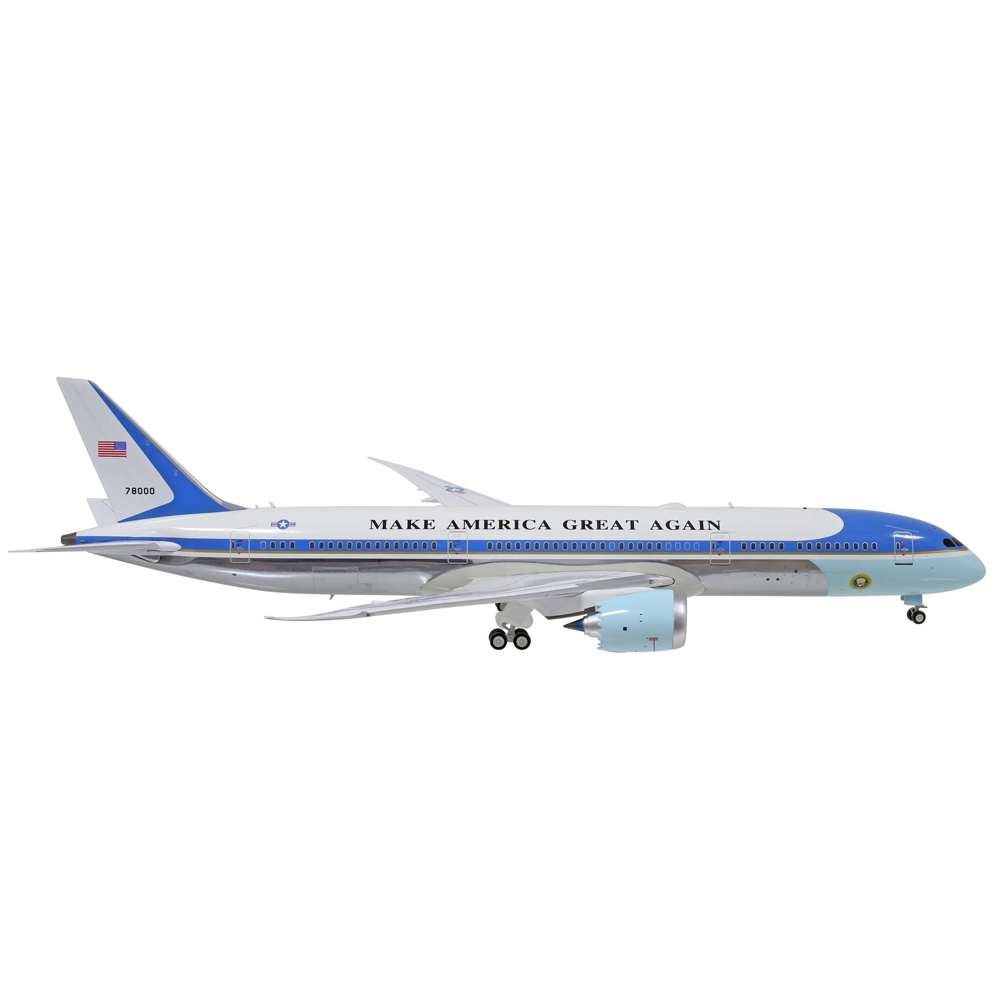 USAF Boeing 787-9 Air Force One 78000 aircraft model - metal 1/200