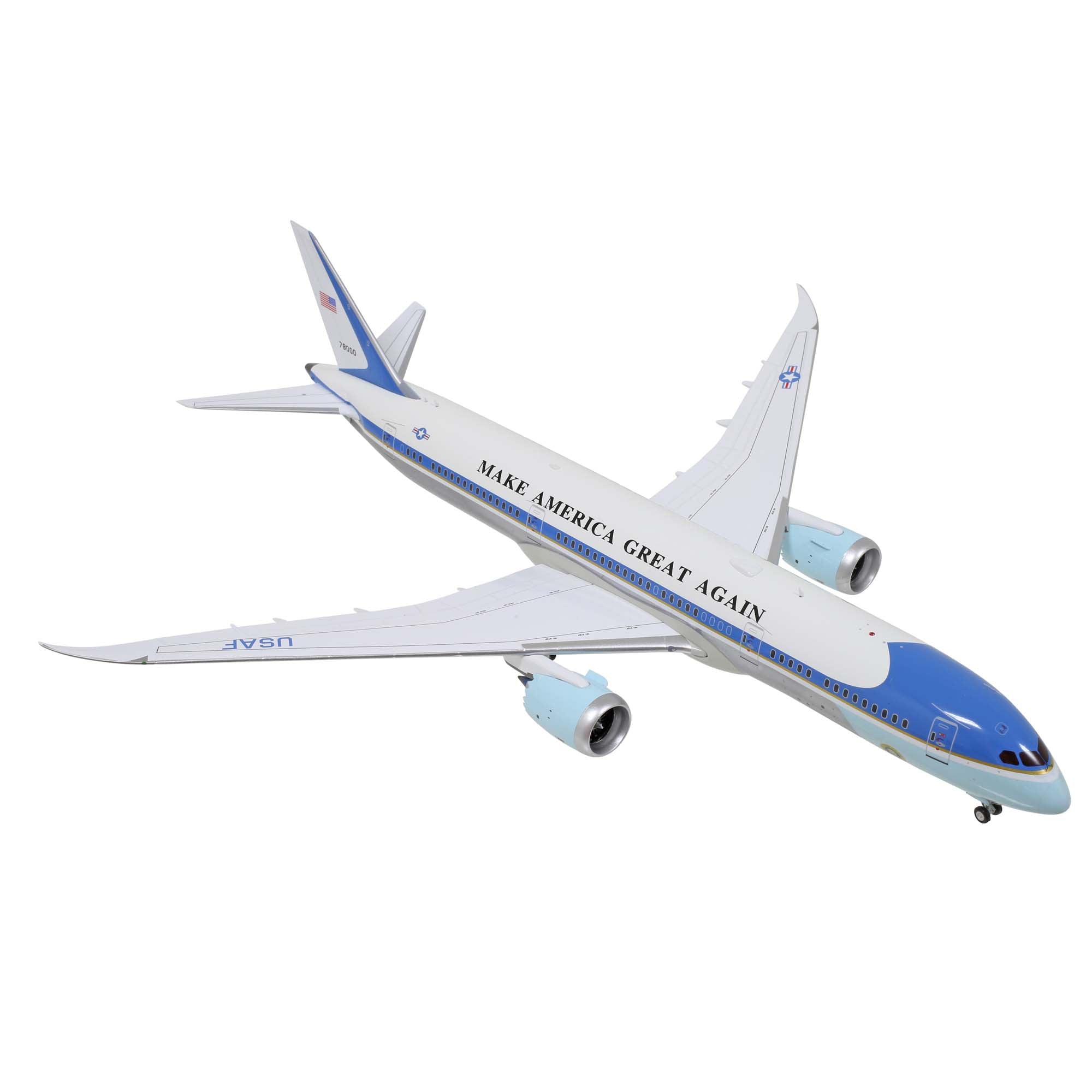 USAF Boeing 787-9 Air Force One 78000 Make America Great Again - 1/200th scale metal airplane model