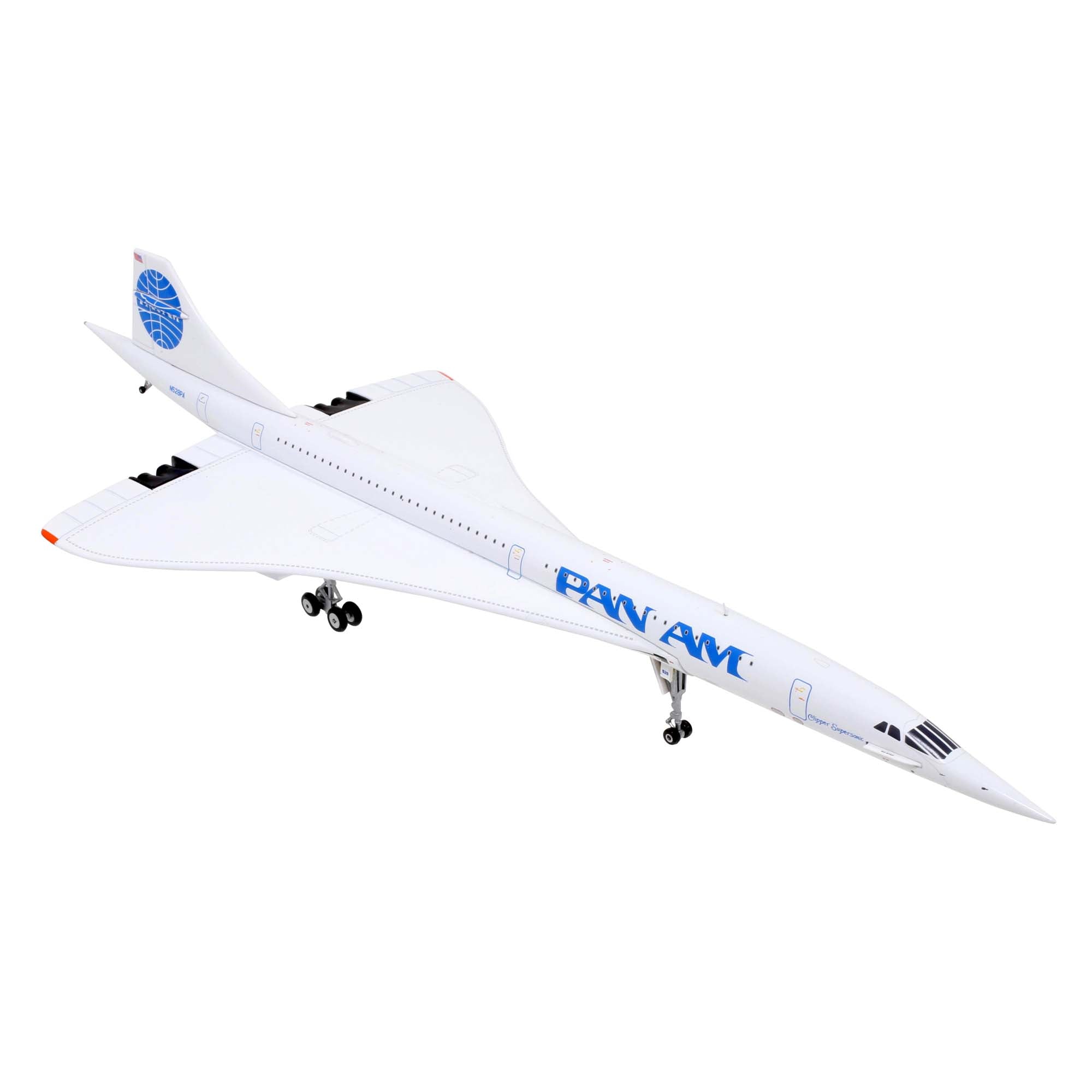 Concorde PAN AM N528PA aircraft model - metal 1/200