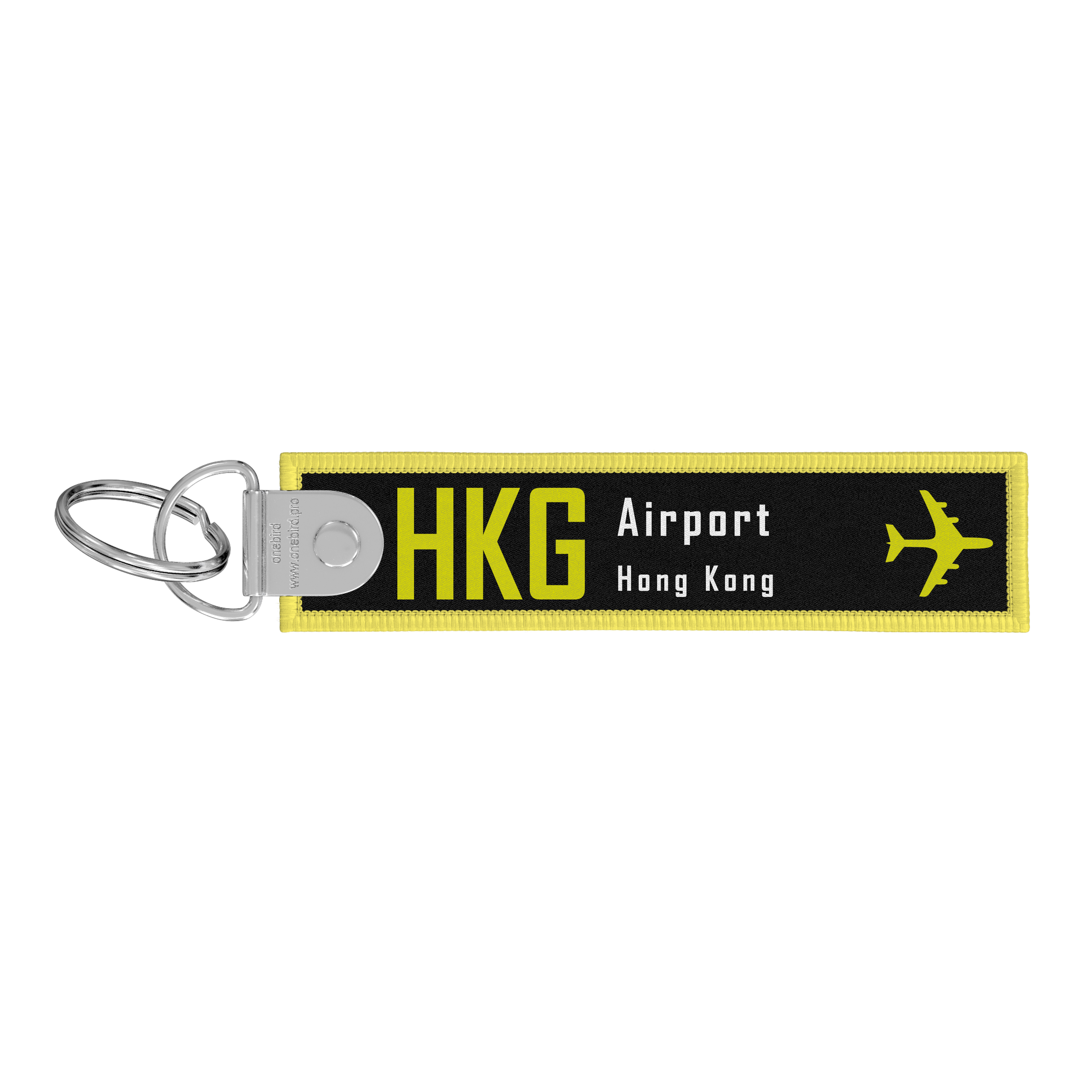 Porte-clés flamme - Remove before flight - Airport code IATA - HKG - Hong Kong