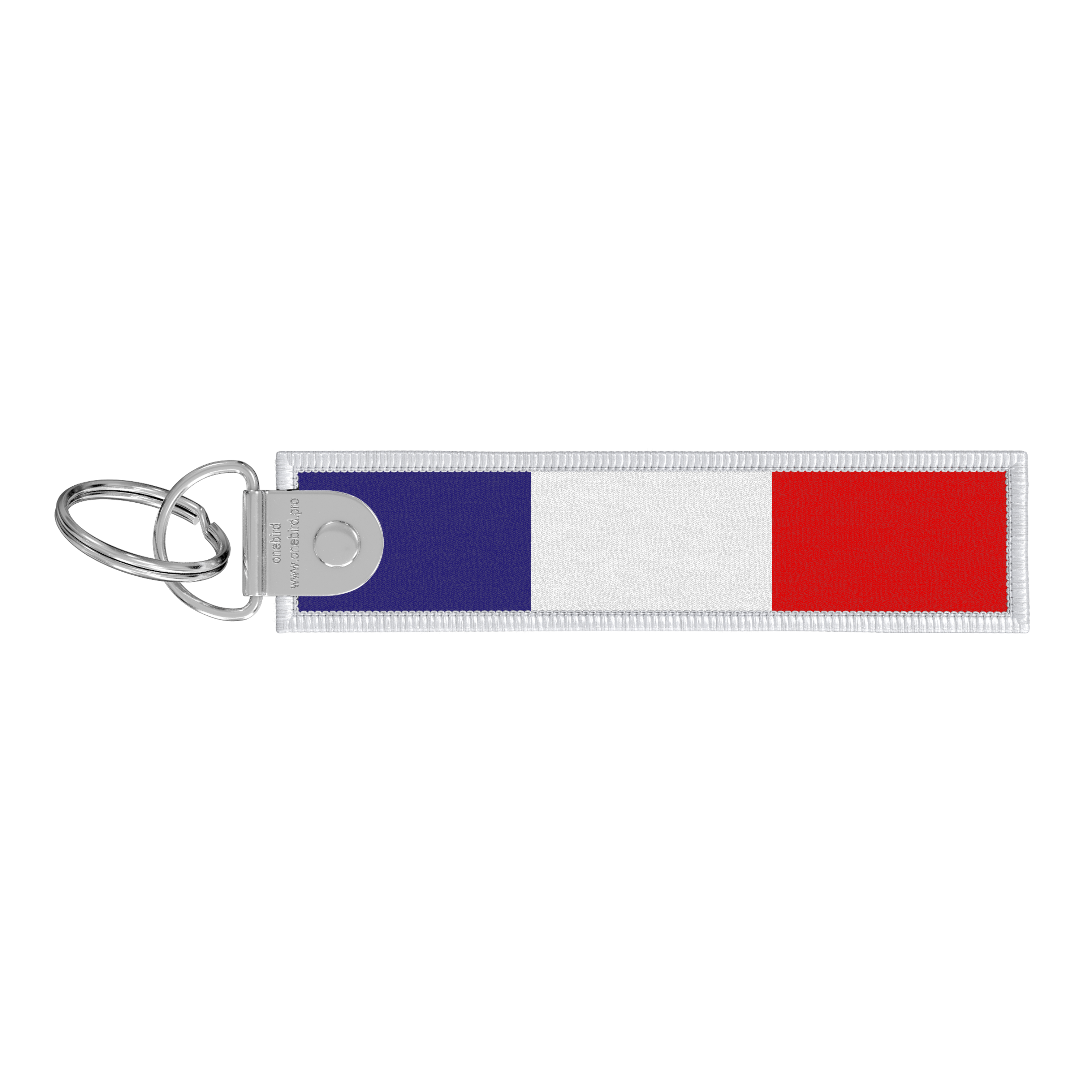 Porte-clés REMOVE BEFORE FLIGHT® Drapeau France Bleu Blanc Rouge