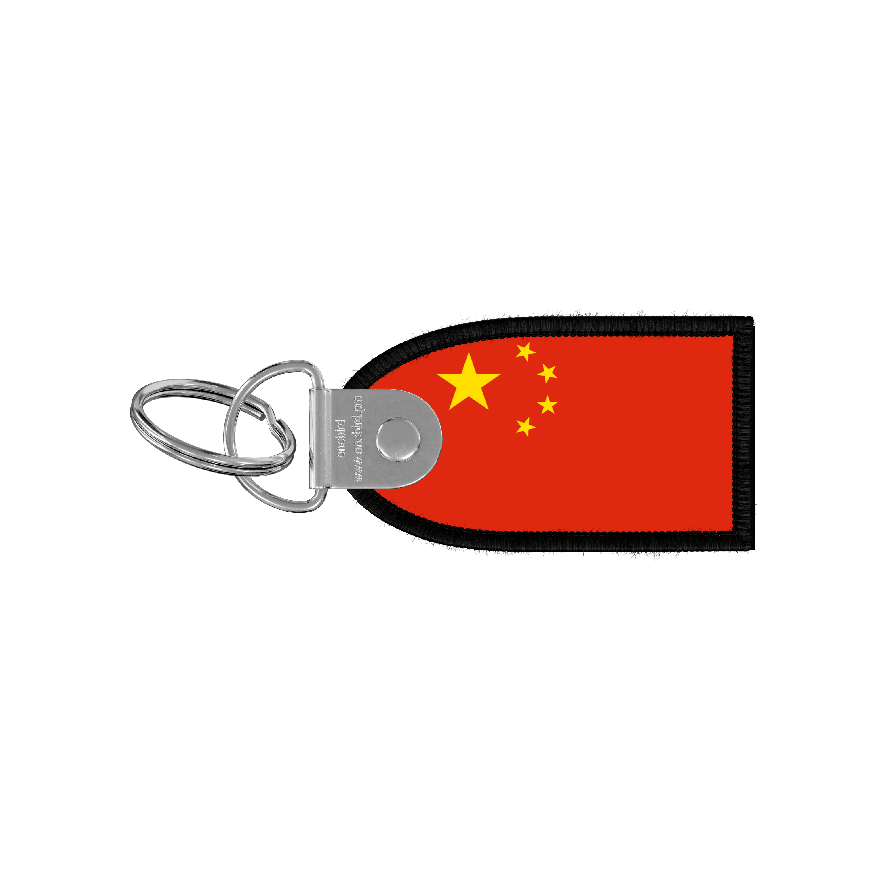 Flame key ring - Flag - China