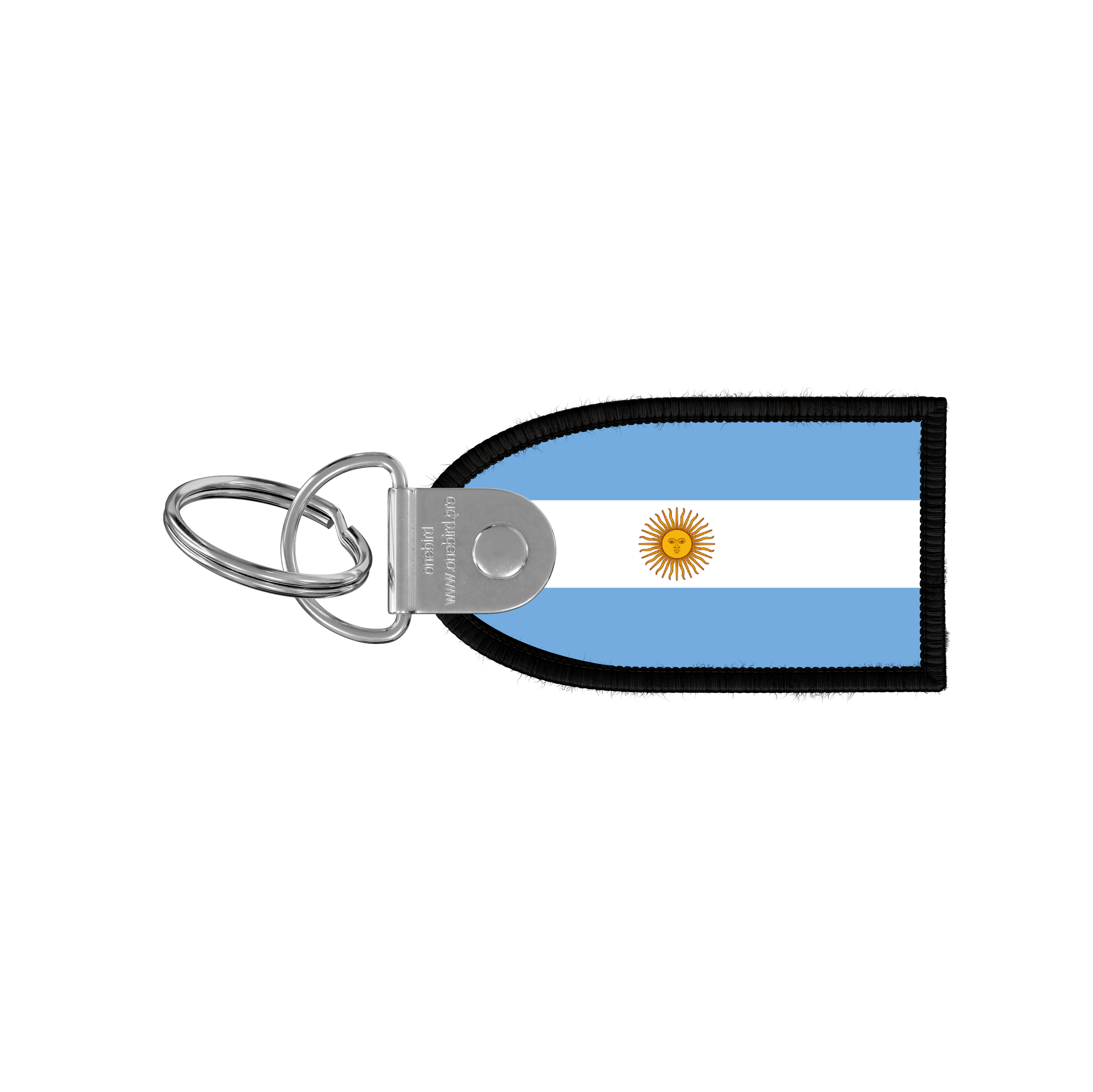 Flame key ring - Flag - Argentina
