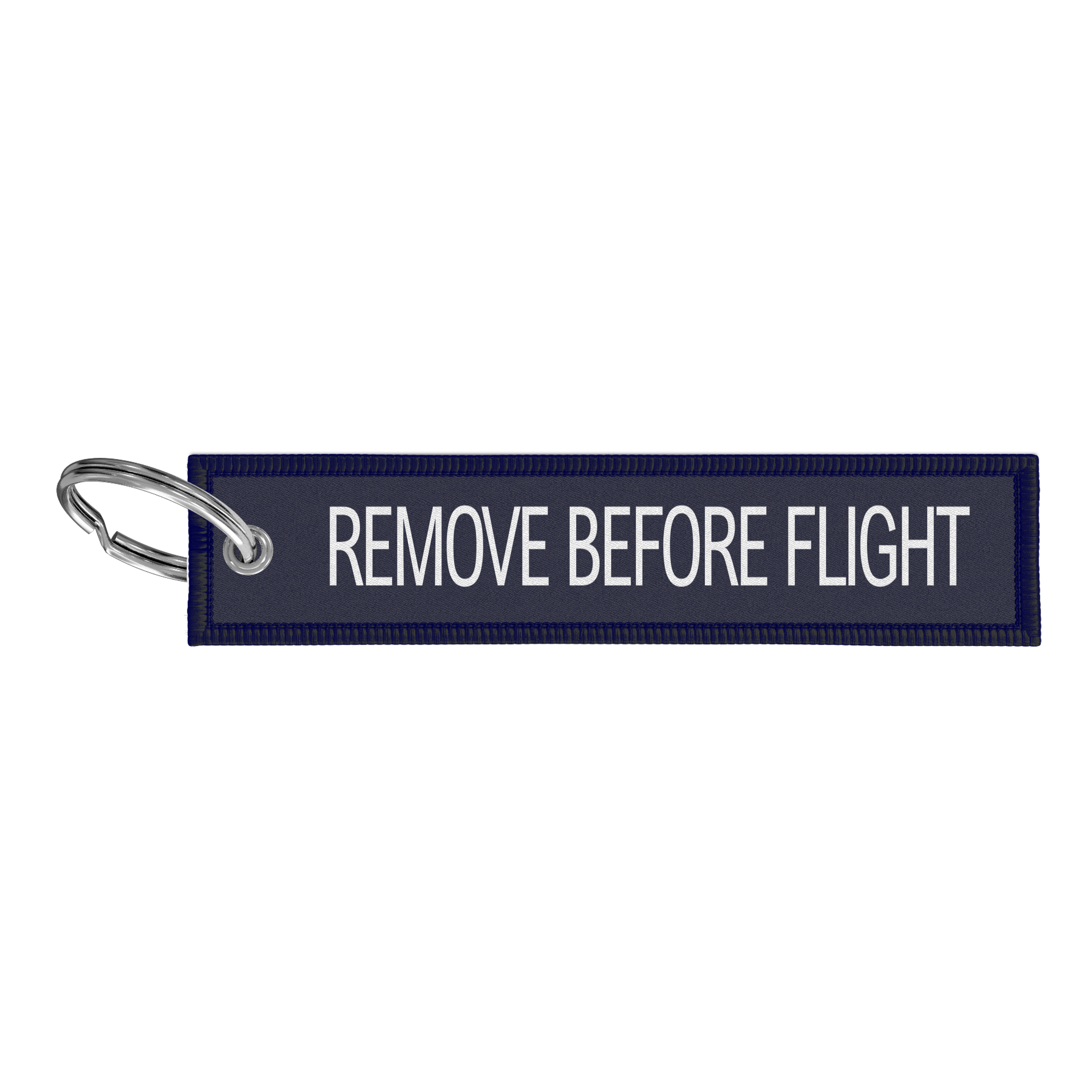 Porte-clés flamme - Air France - Remove before flight - bleu