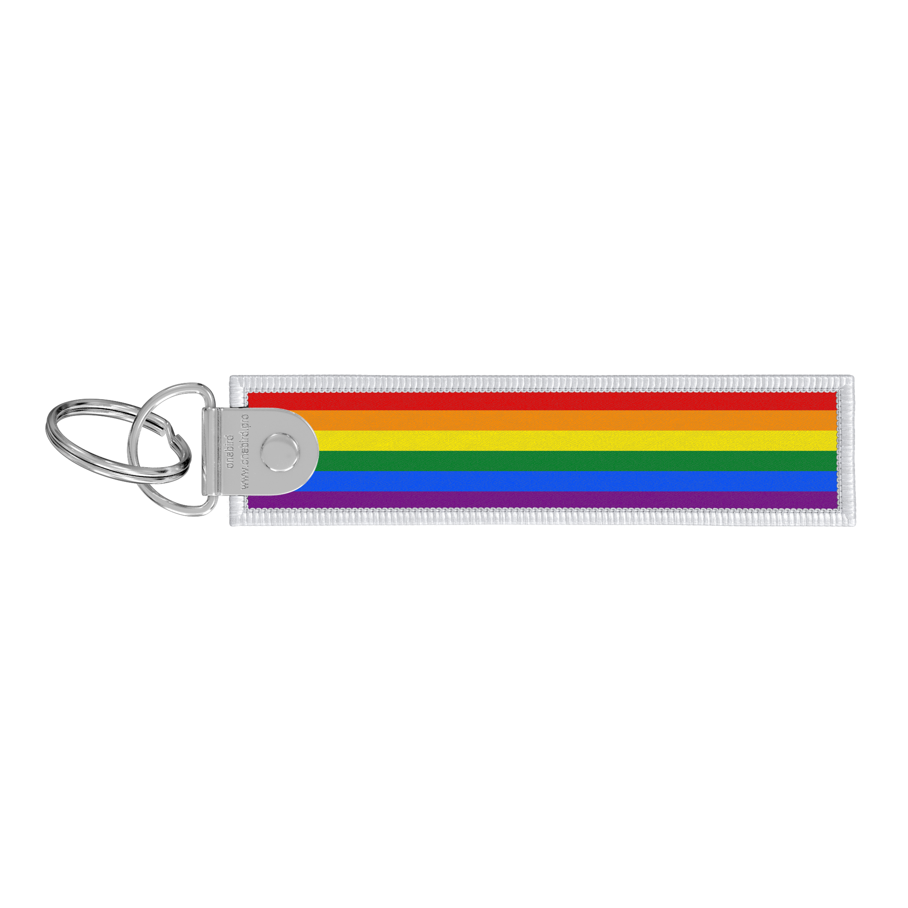 Flame Keychain - Rainbow LGBT