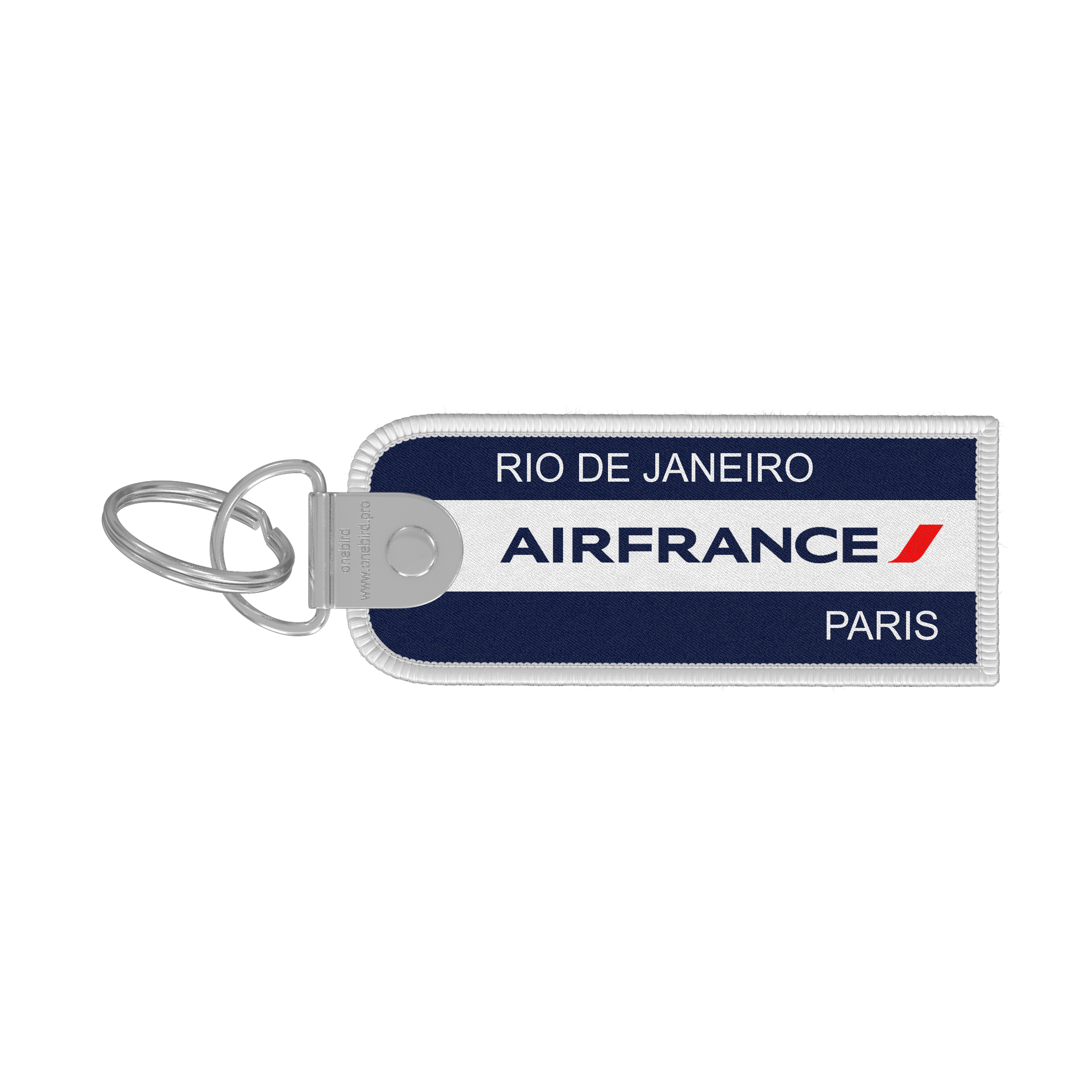 Porte-clés flamme - Air France - Destination CDG Paris - GIG - Rio de Janeiro