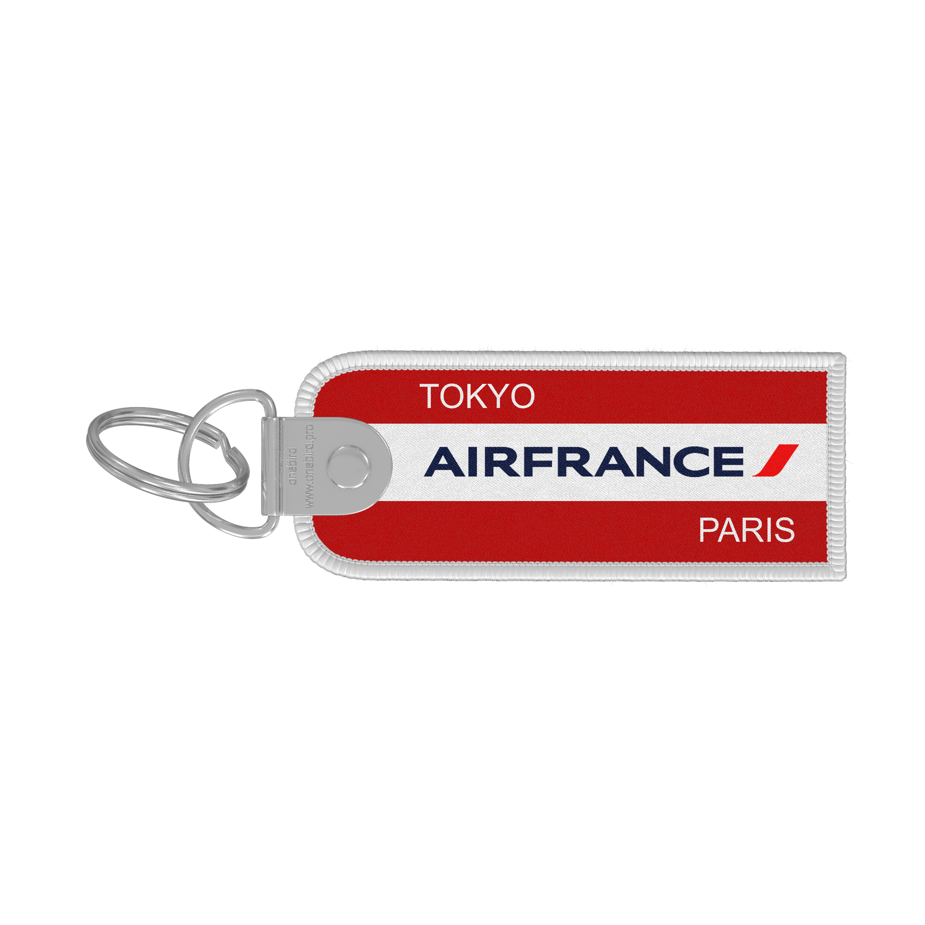 Porte-clés flamme - Air France - Destination CDG Paris - NRT - Tokyo