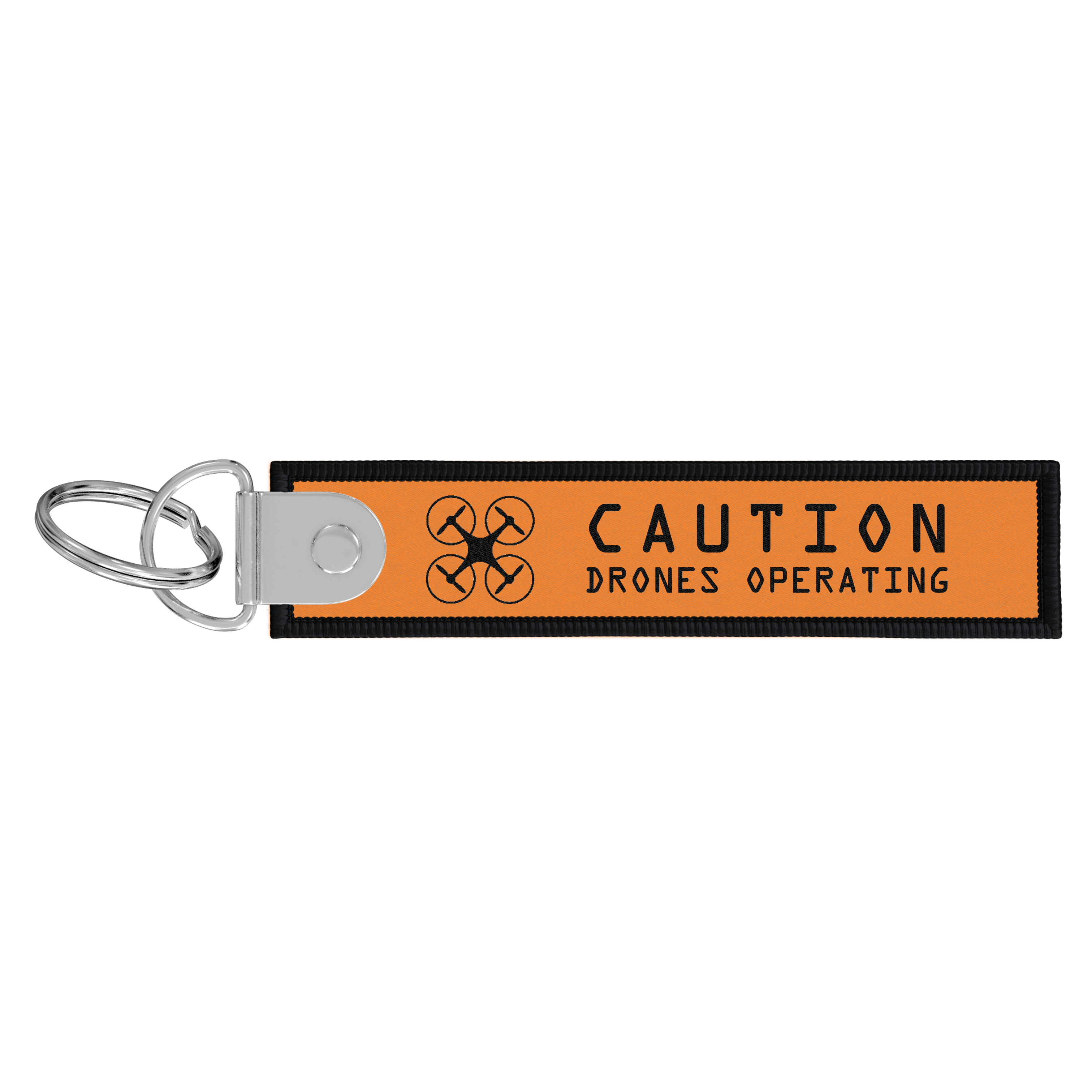 Drone pilot - caution drone operating