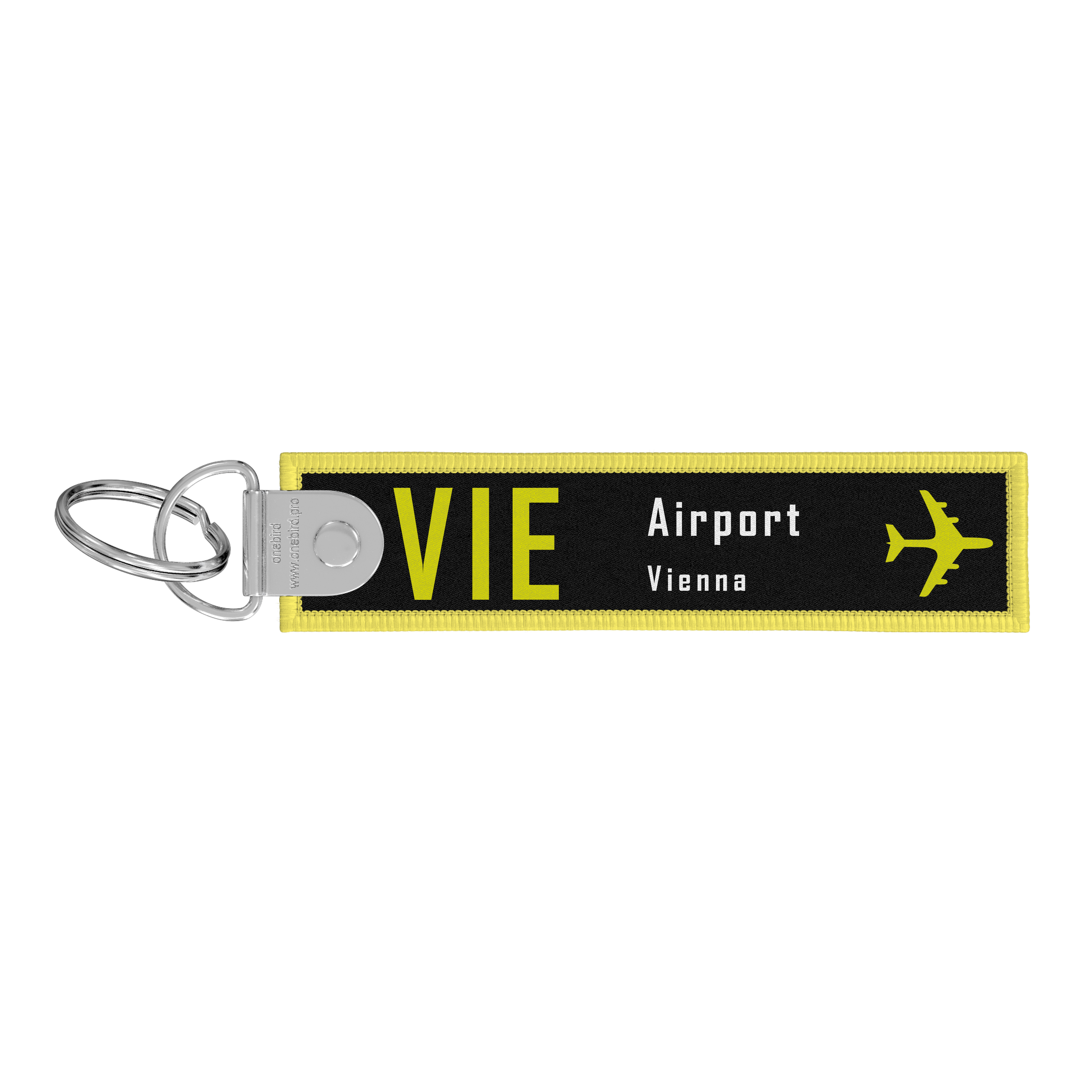 Porte-clés flamme - Remove before flight - Airport code IATA - VIE - Vienne