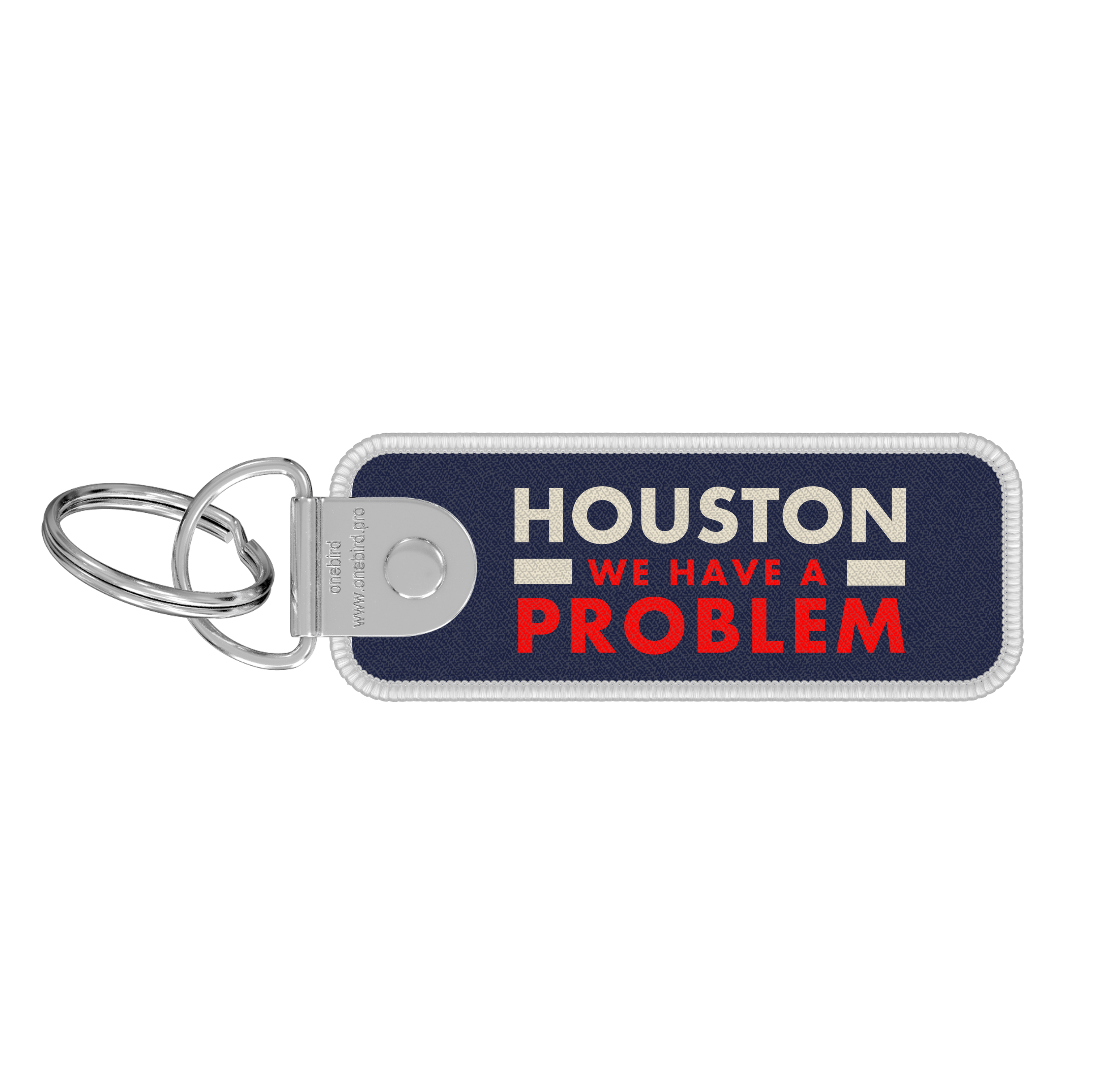 Flame key ring - Houston, we have a problem
