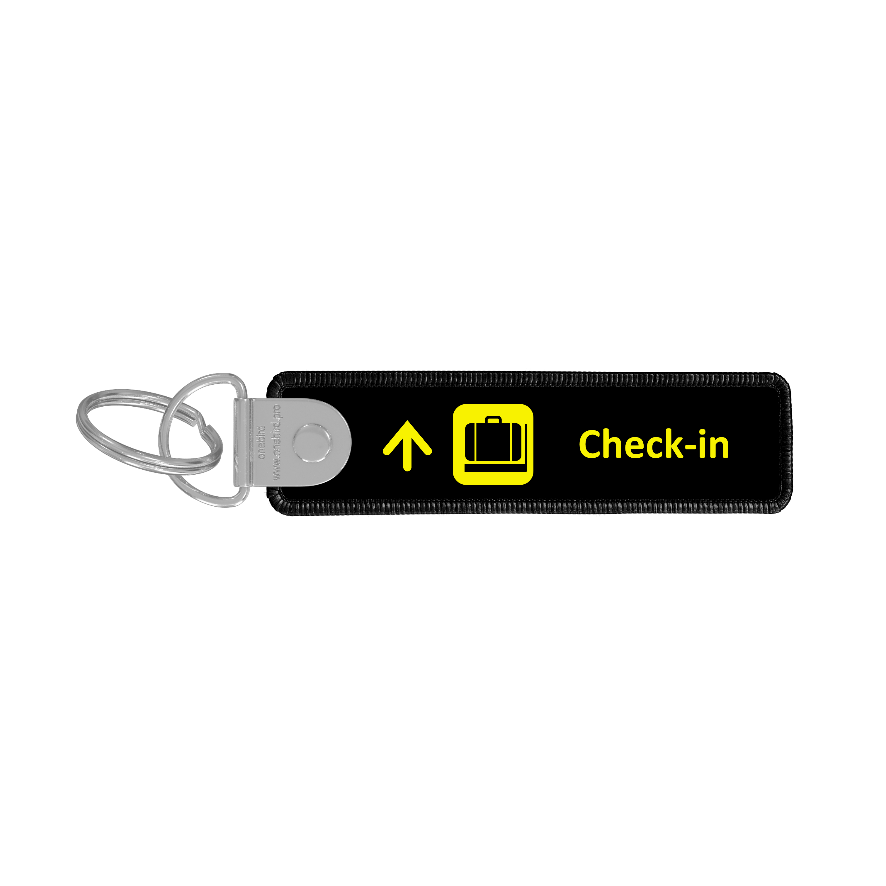 Flame key ring - Airport sign - Check-in