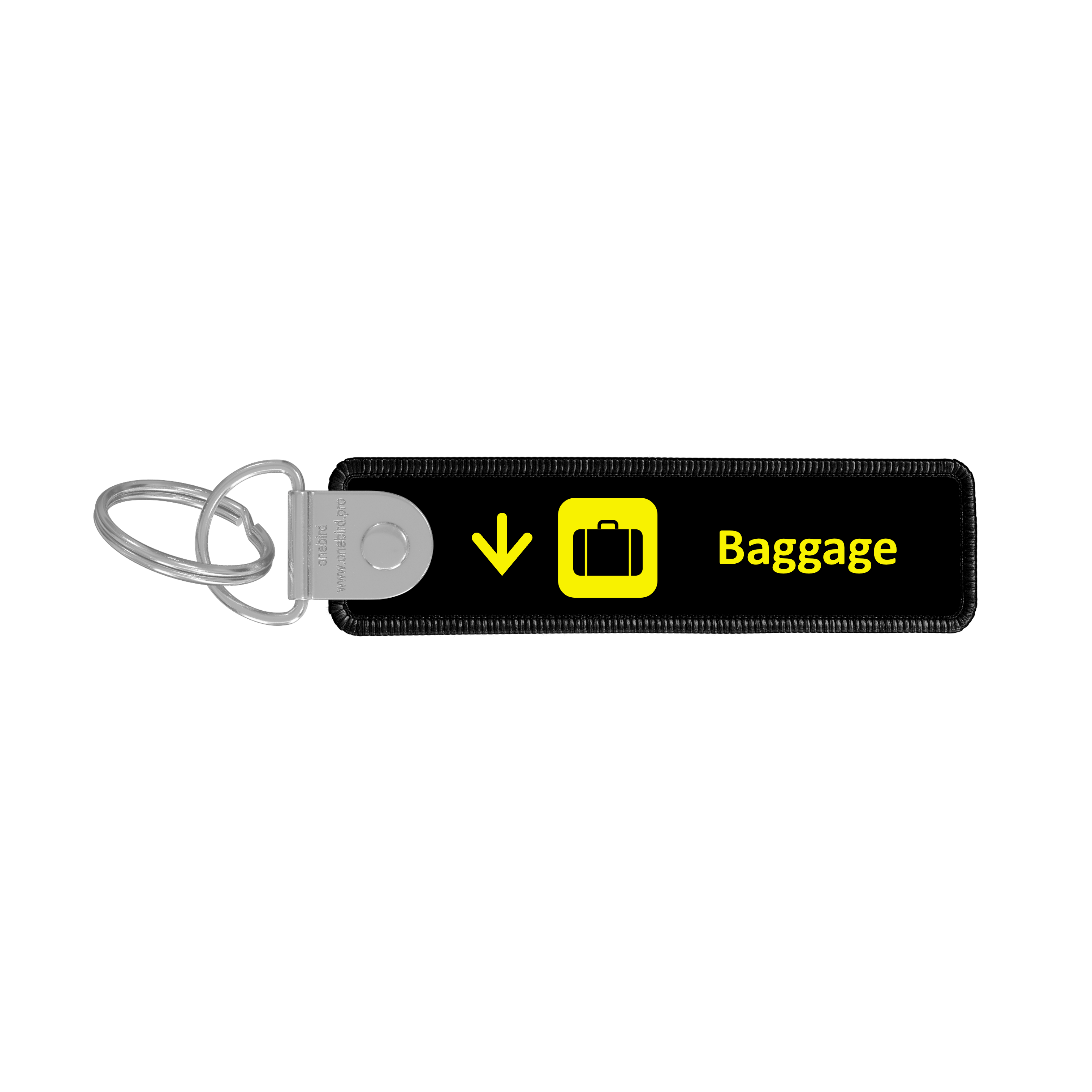Flame key ring - Airport sign - Luggage