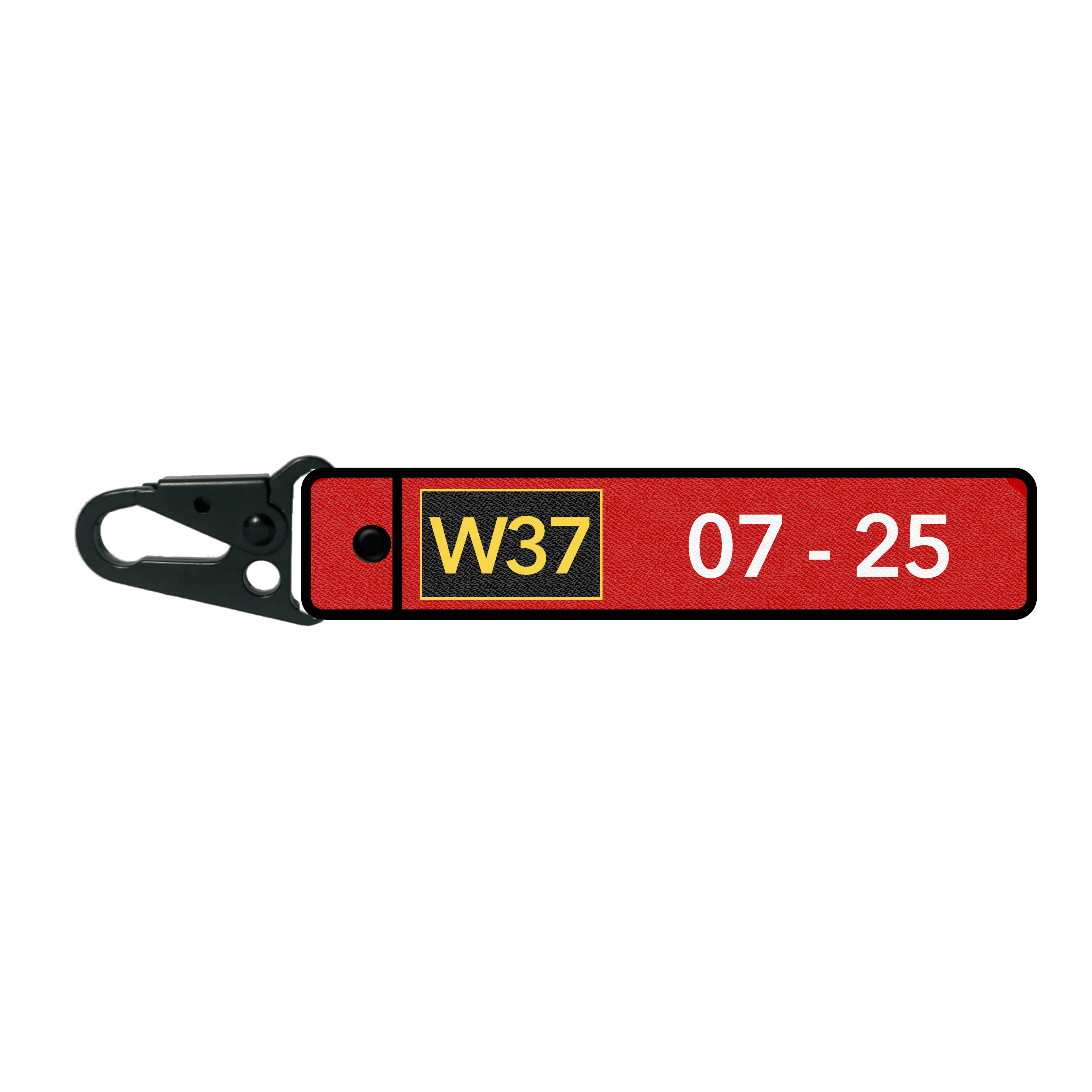 Flame key ring - Airport sign - Tarmac Runway W41-W37