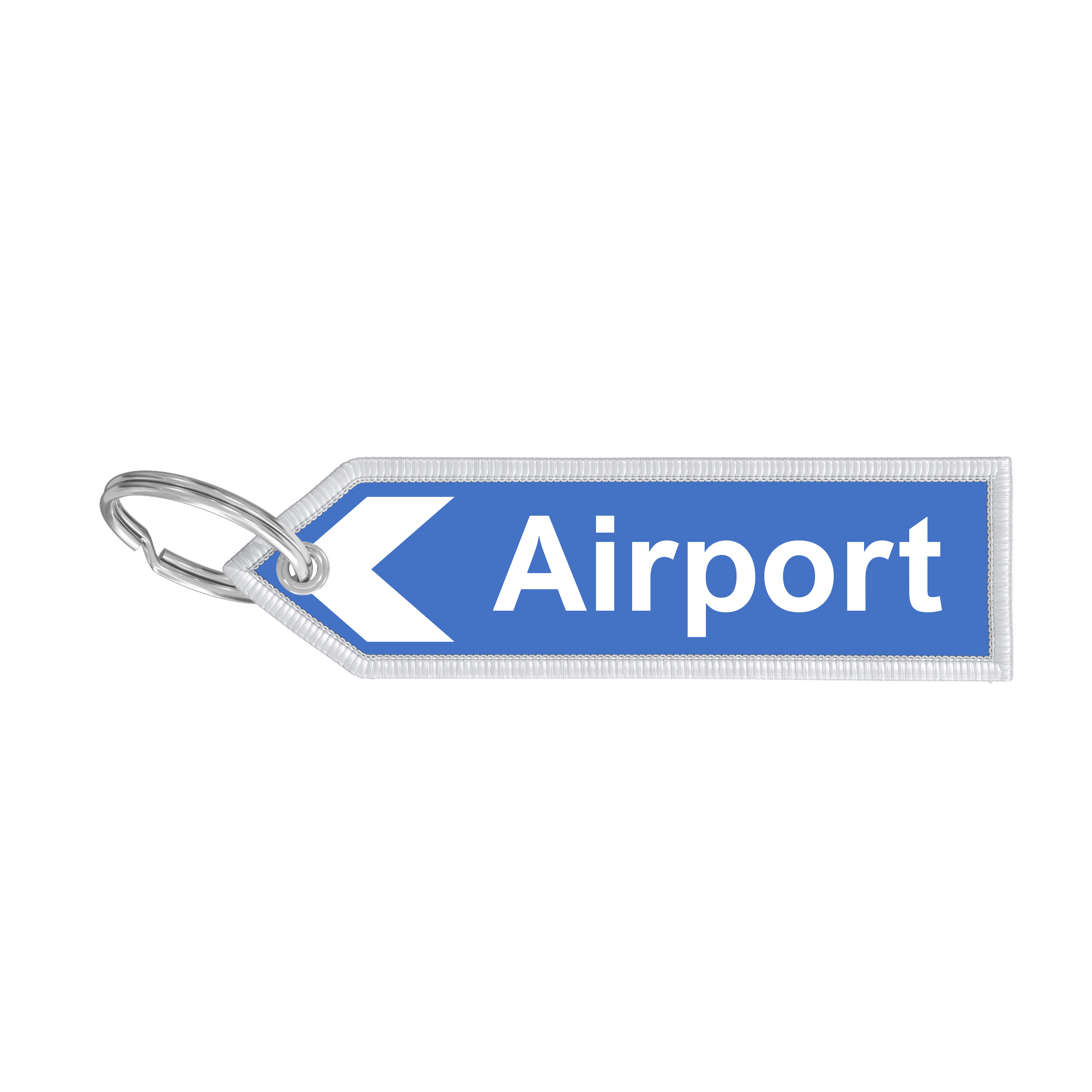 Flame key ring - Airport sign - Airport
