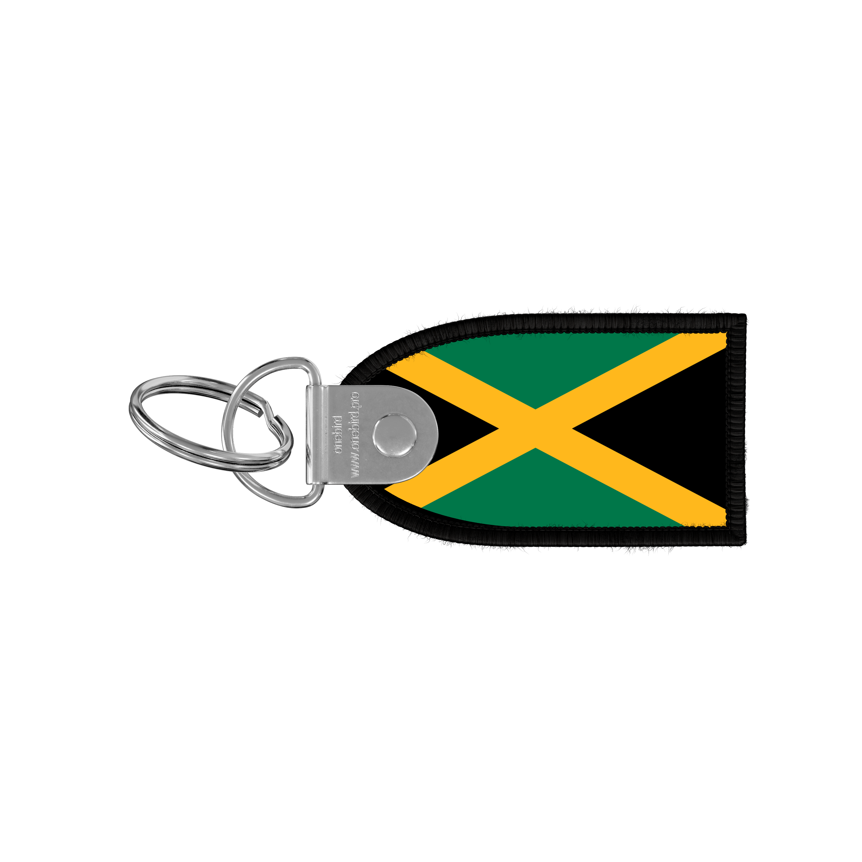 Flame keyring - Flag - Jamaica