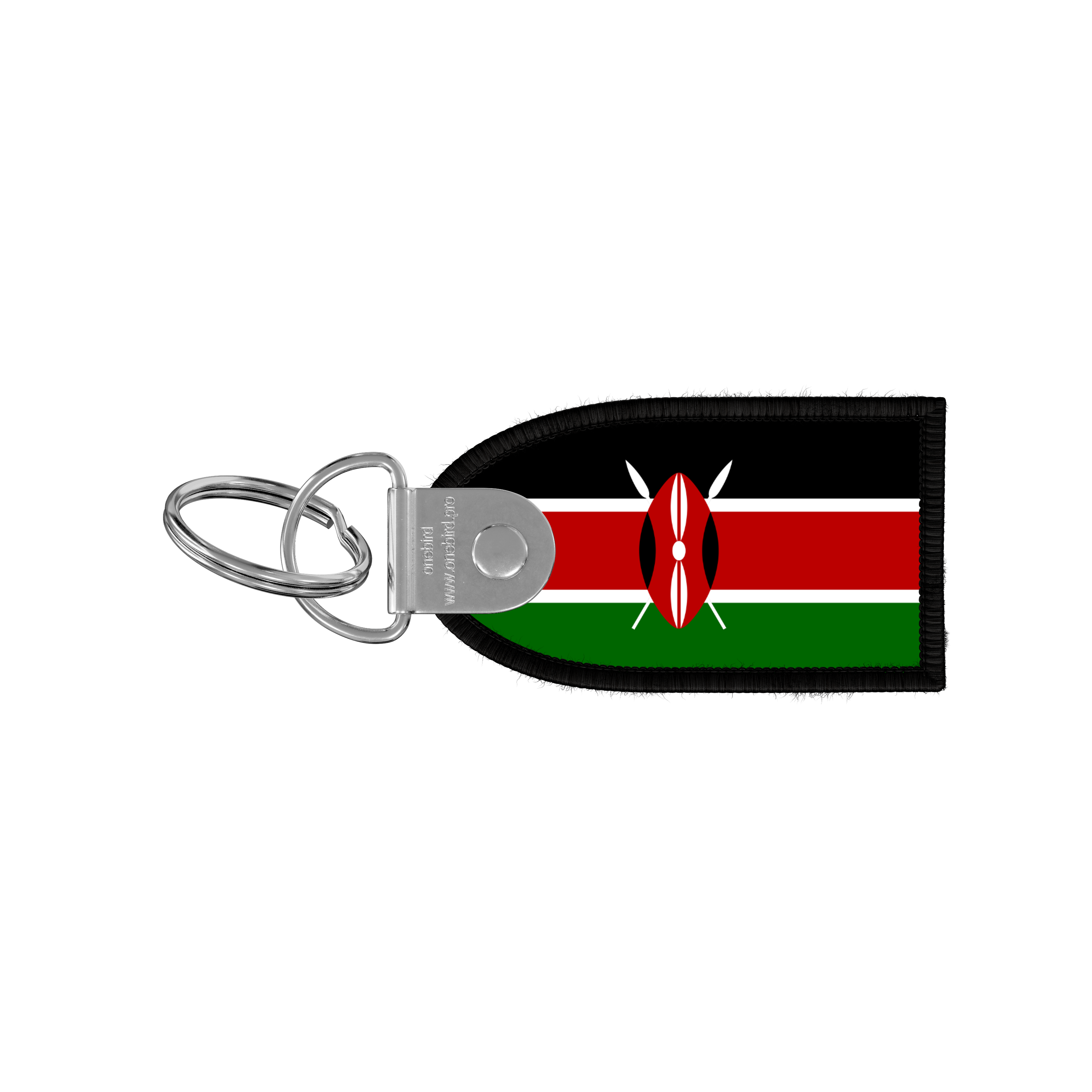 Flame key ring - Flag - Kenya
