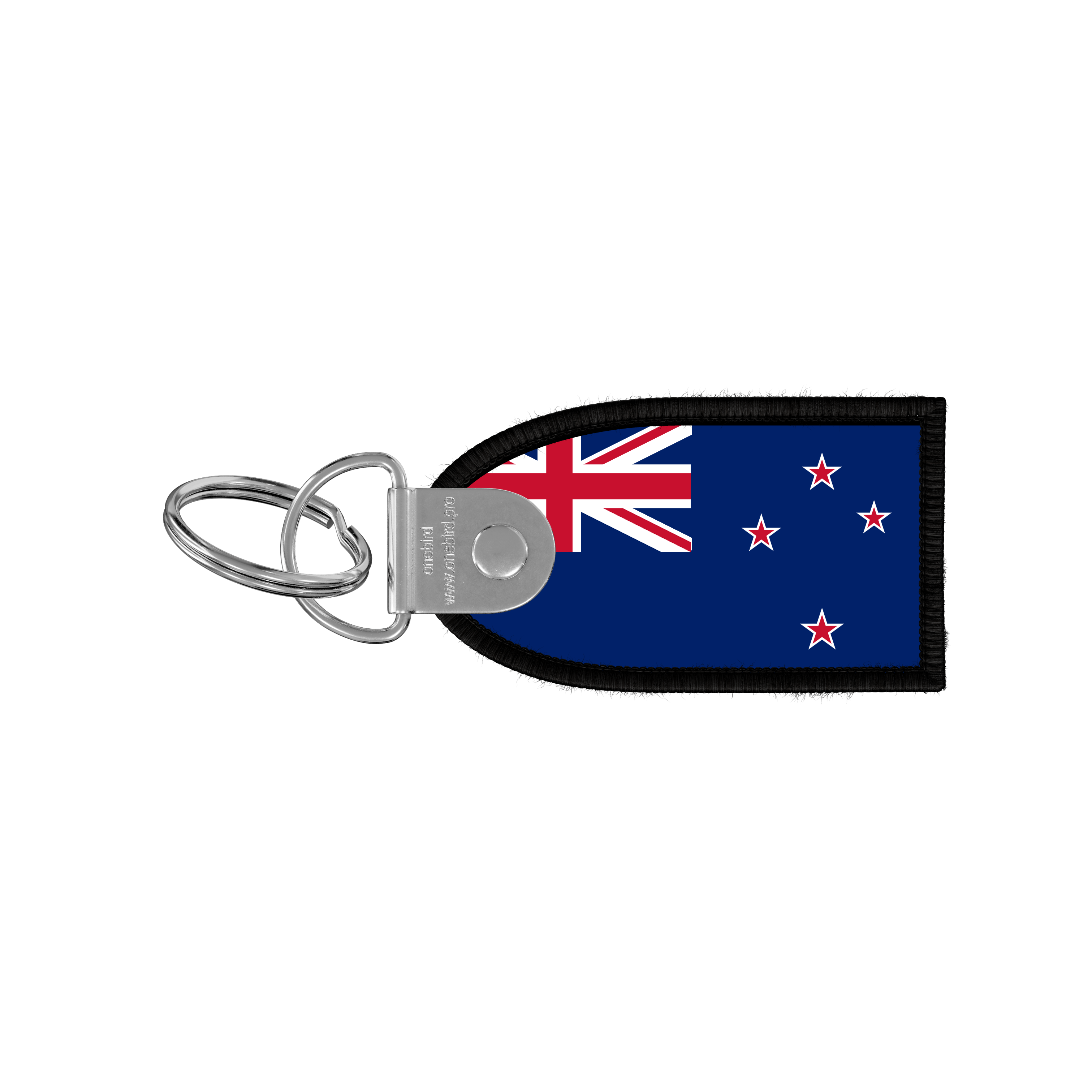 Flame key ring - Flag - New Zealand