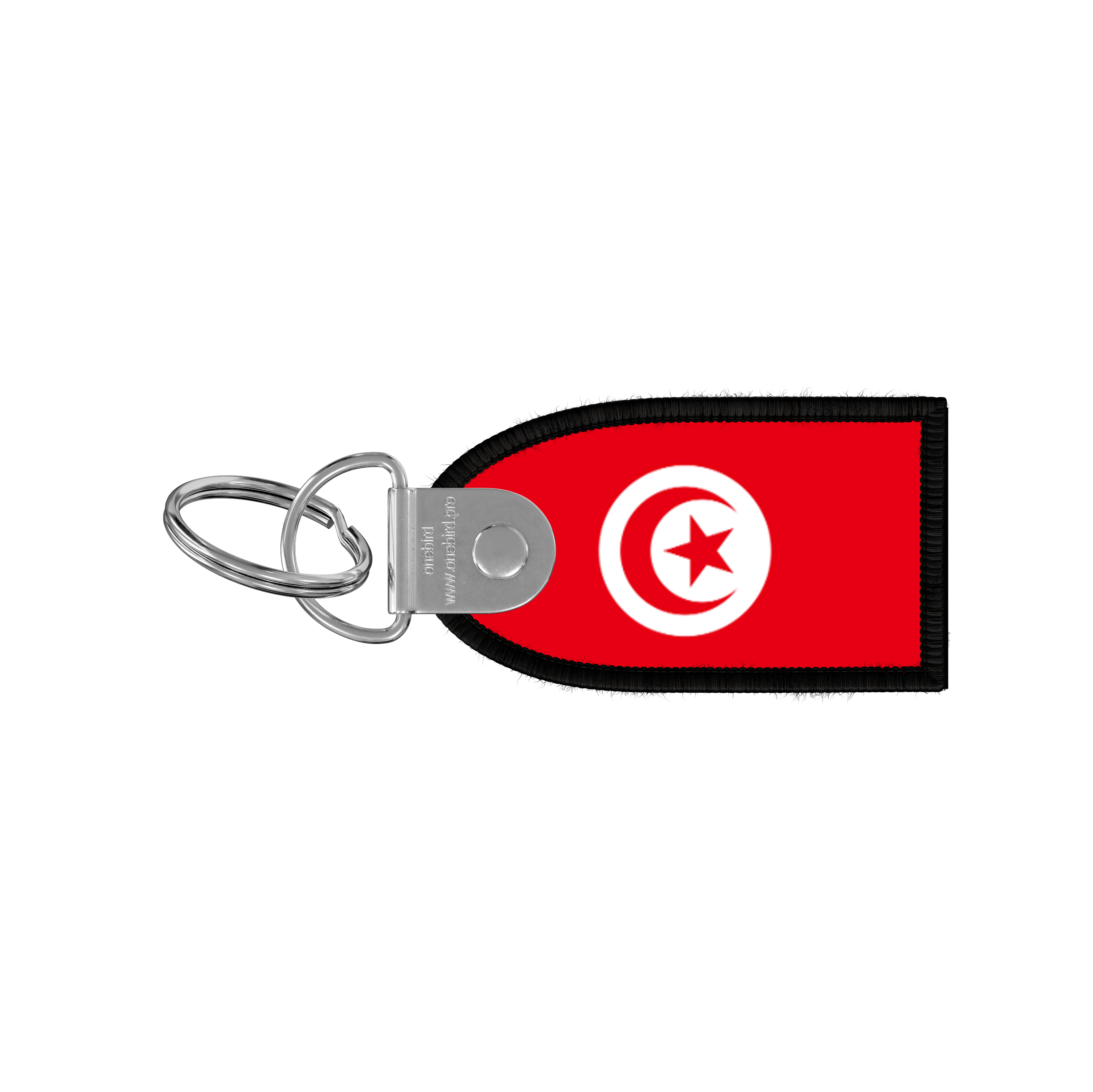 Flame key ring - Flag - Tunisia