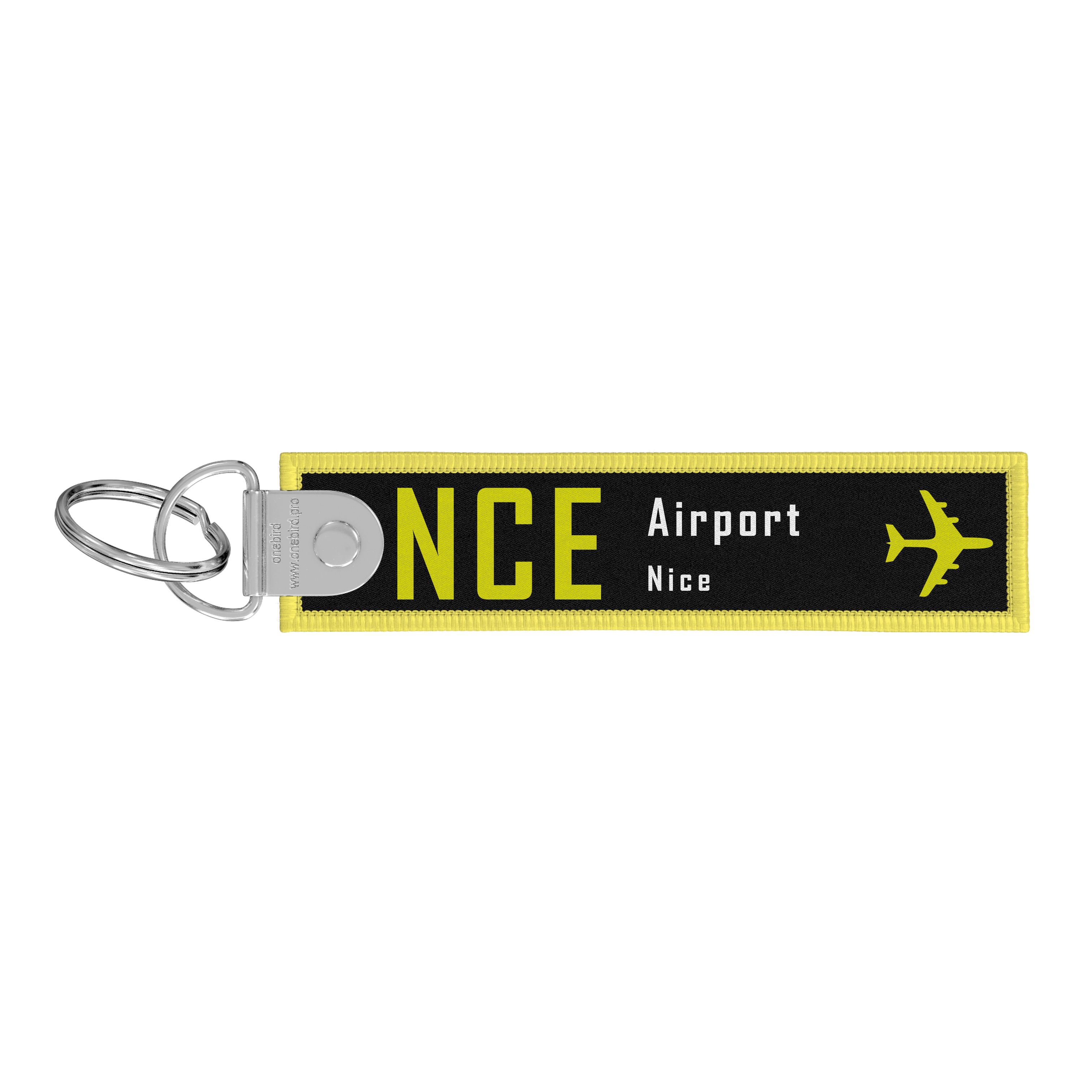 Porte-clés flamme - Remove before flight - Airport code IATA - NCE - Nice
