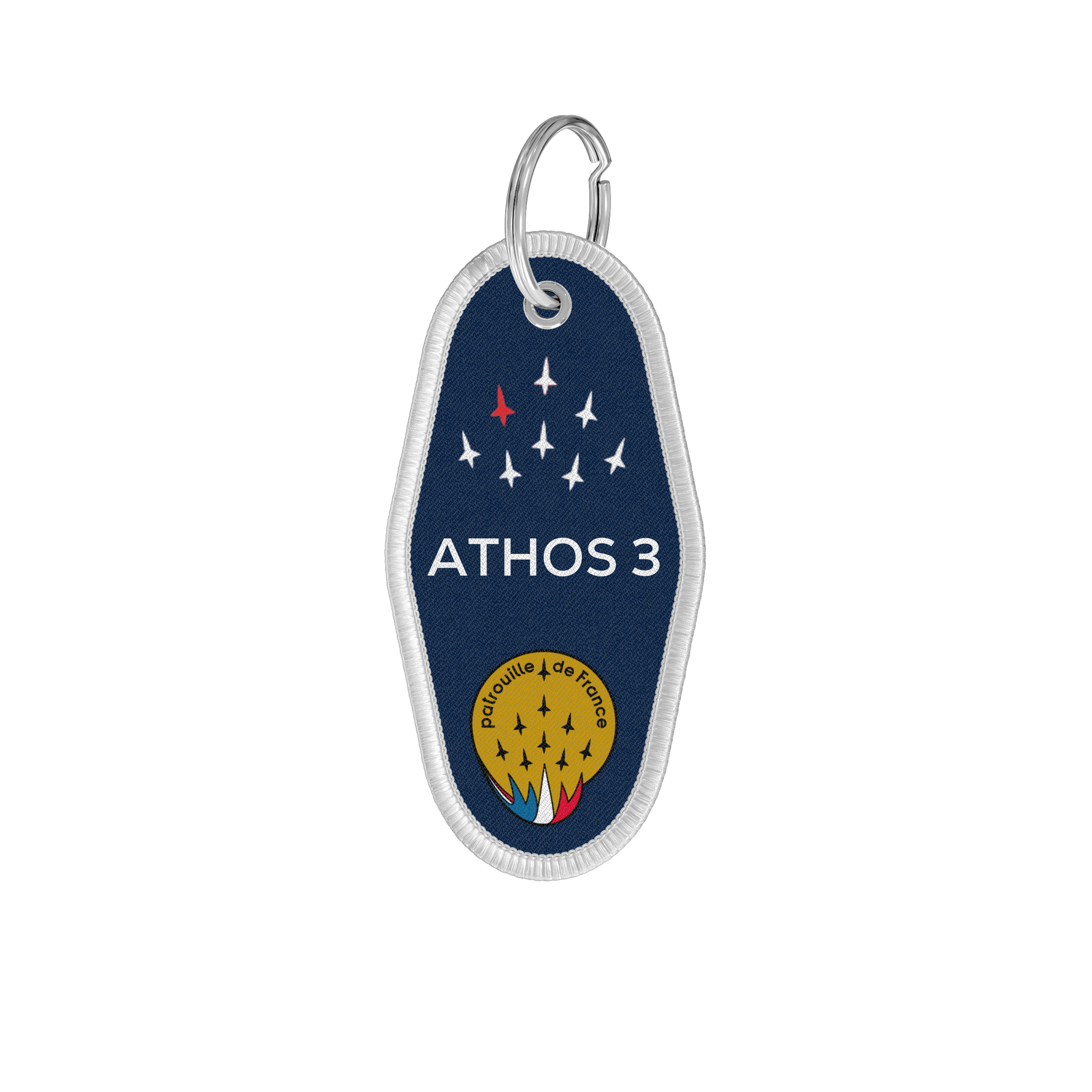 Flame key ring - Patrouille de France - Athos 3