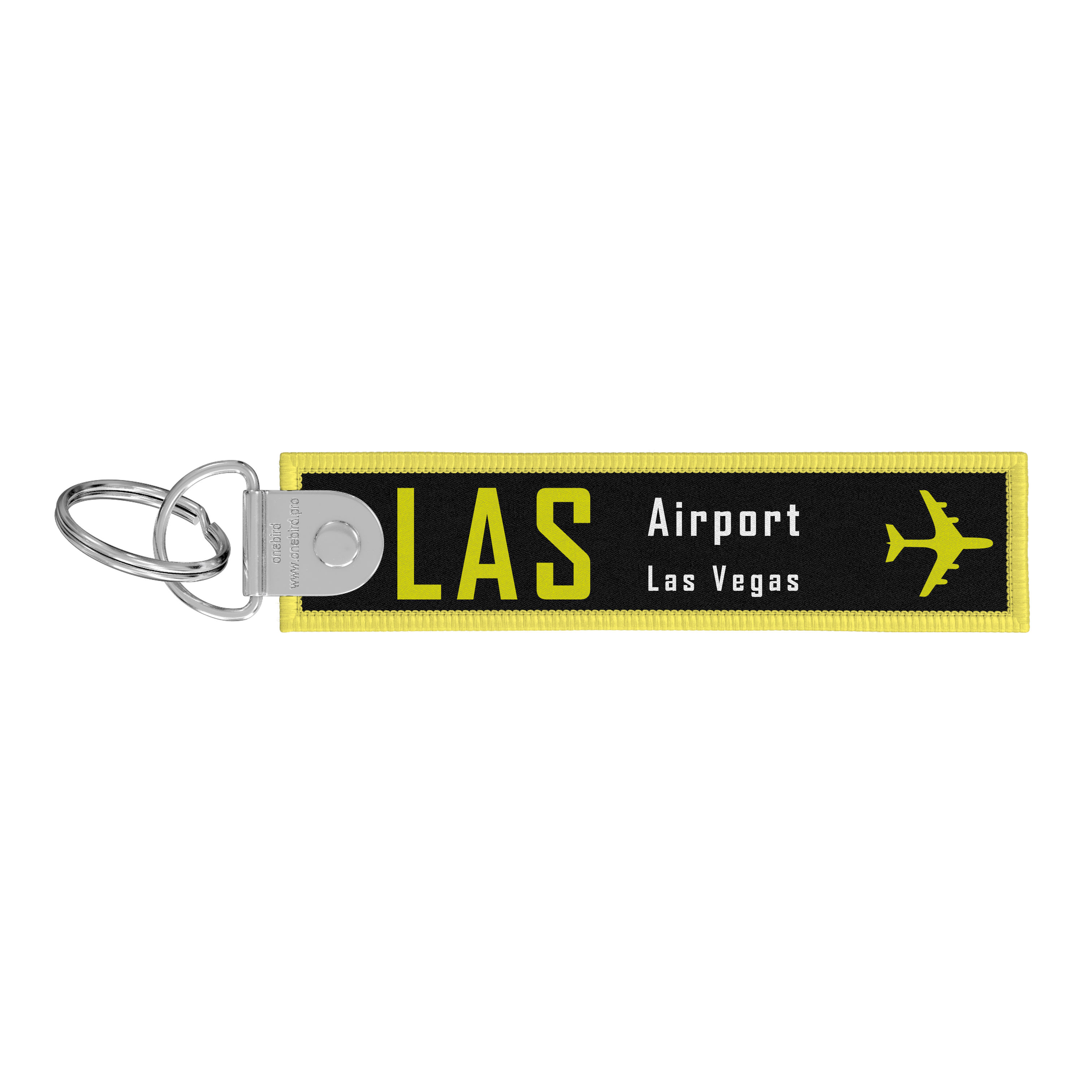 Porte-clés flamme - Remove before flight - Airport code IATA - LAS - Las Vegas