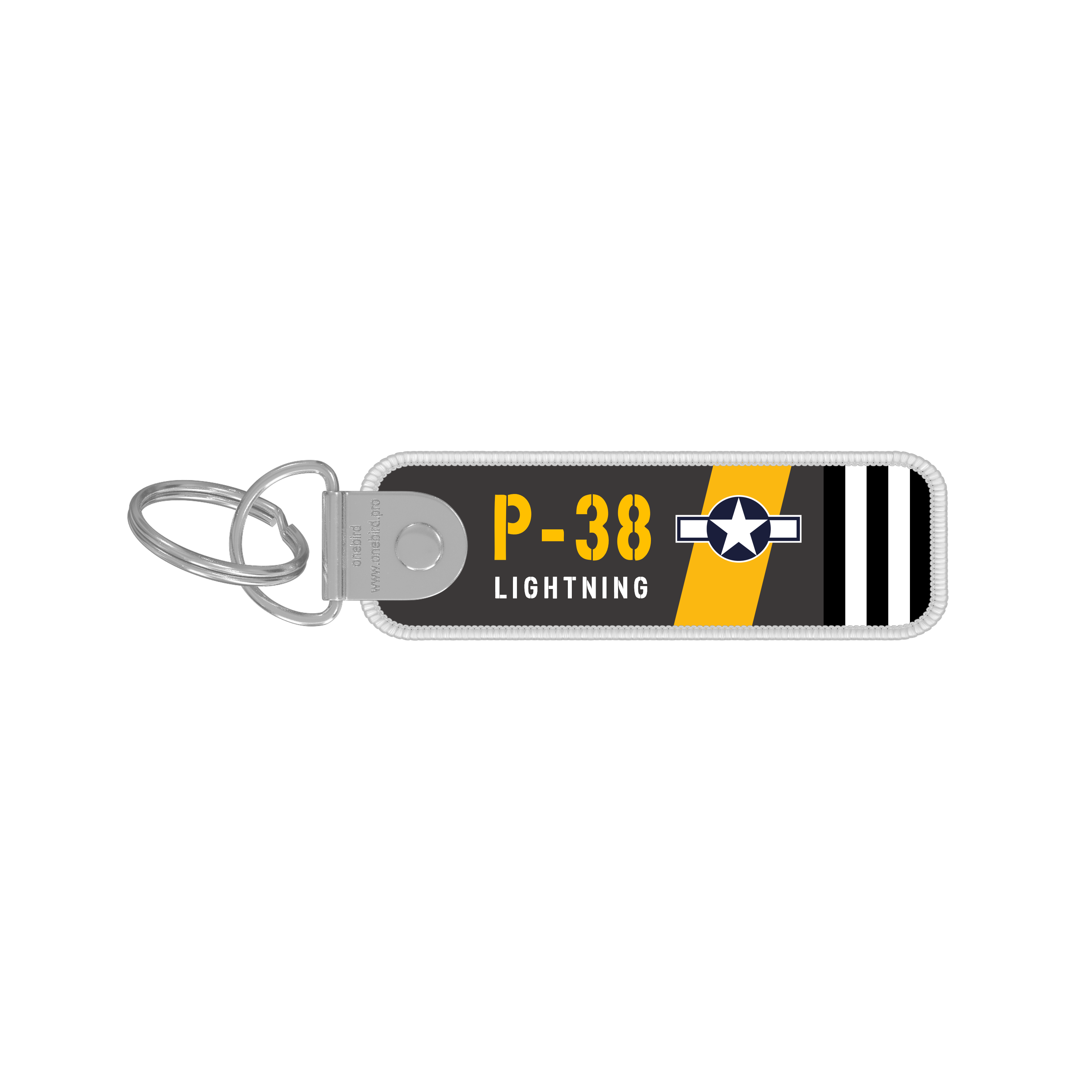 Porte-clés flamme - Warbird - Lockheed P-38