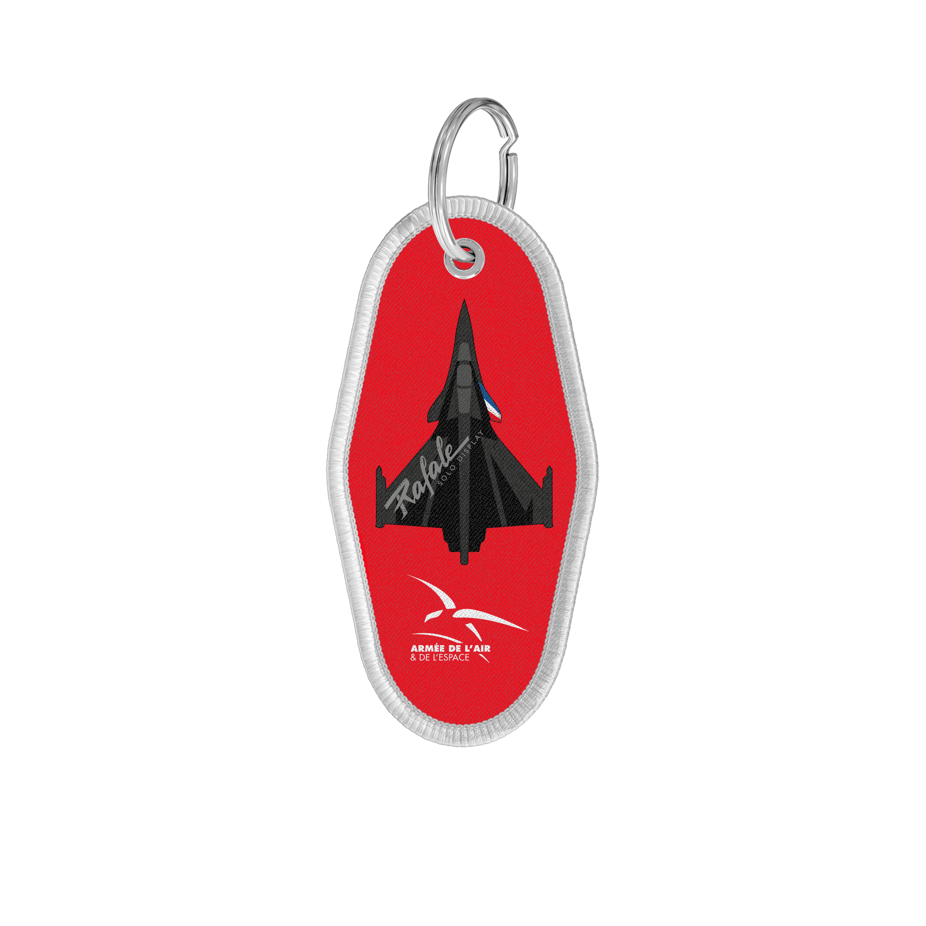 Flame keyring - Air & Space Force AAE - Rafale Solo Display RSD - red