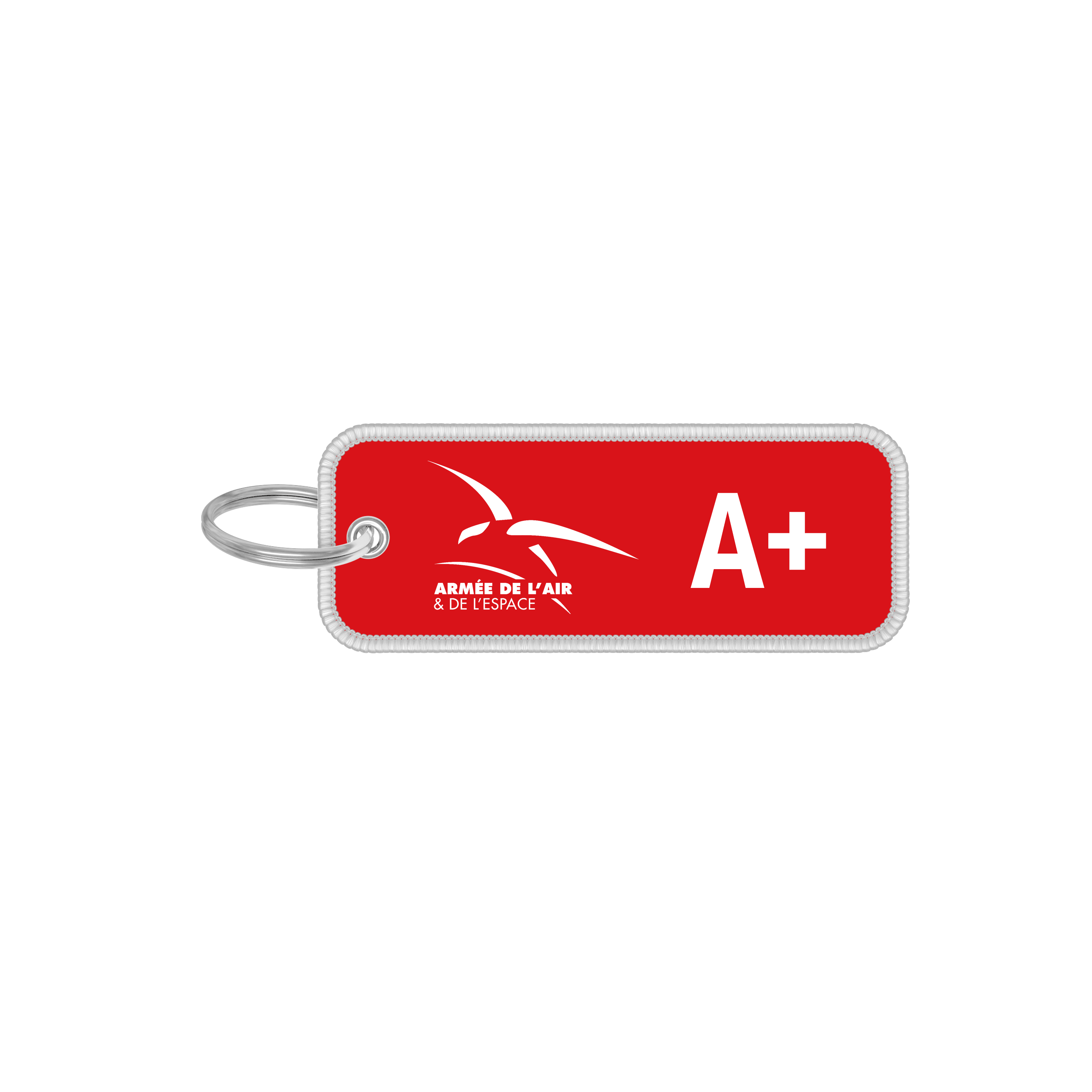 Flame key ring - AAE Air & Space Force - Blood group - A+